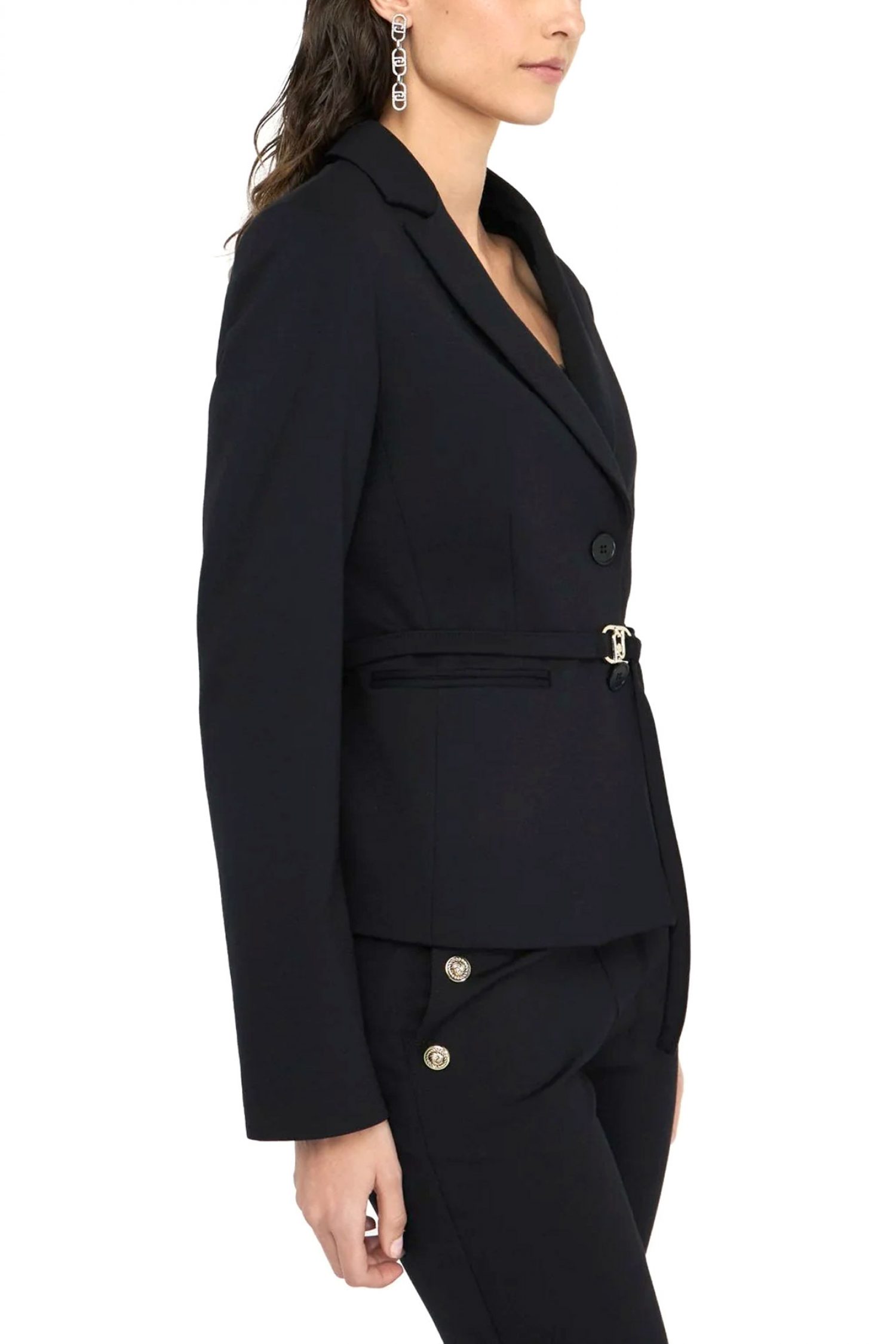 LIU-JO ΣΑΚΑΚΙ ΜΕΣΑΤΟ ΑΠΟΣΠΩΜΕΝΗ ΖΩΝΗ ΜΑΥΡΟ