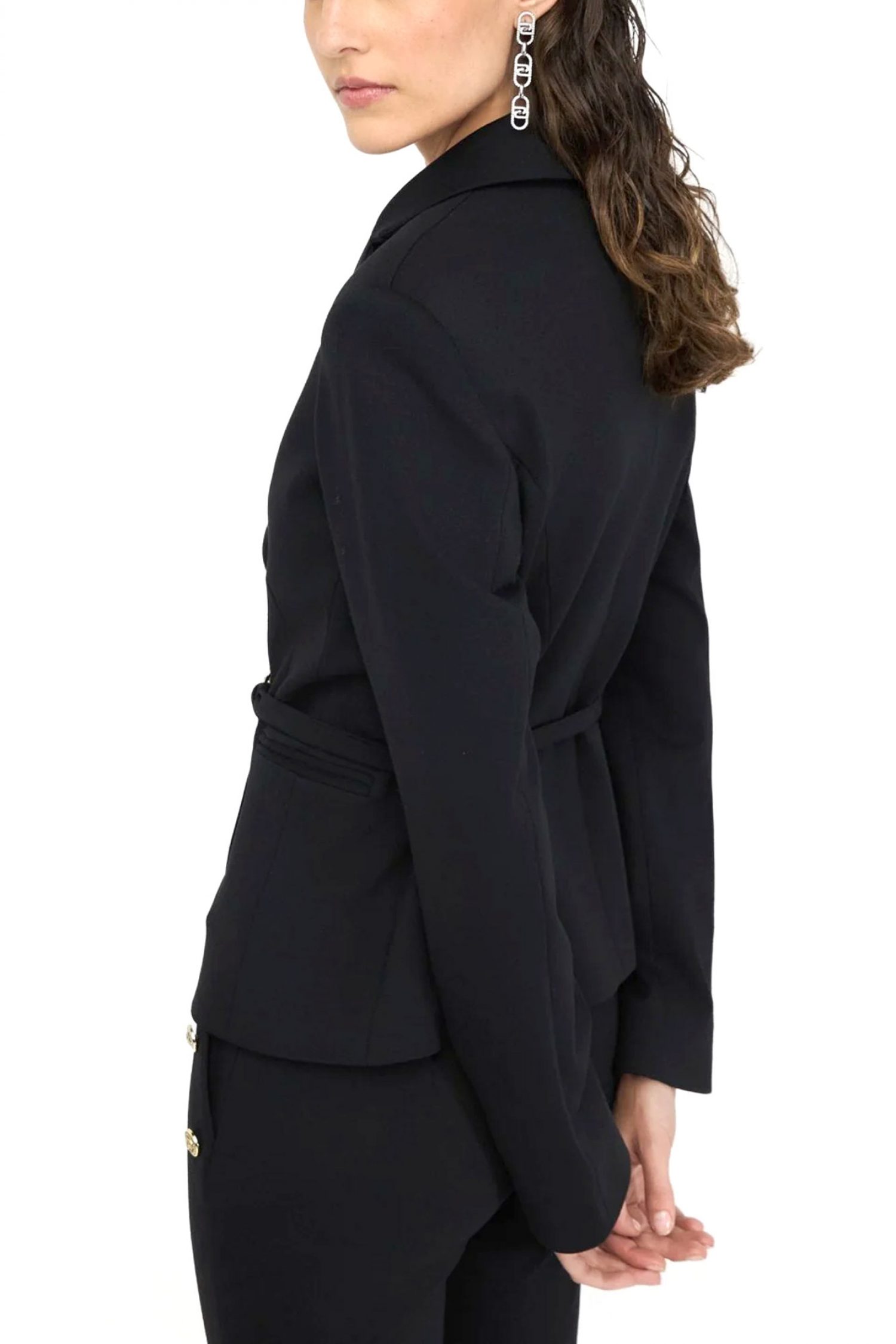 LIU-JO ΣΑΚΑΚΙ ΜΕΣΑΤΟ ΑΠΟΣΠΩΜΕΝΗ ΖΩΝΗ ΜΑΥΡΟ