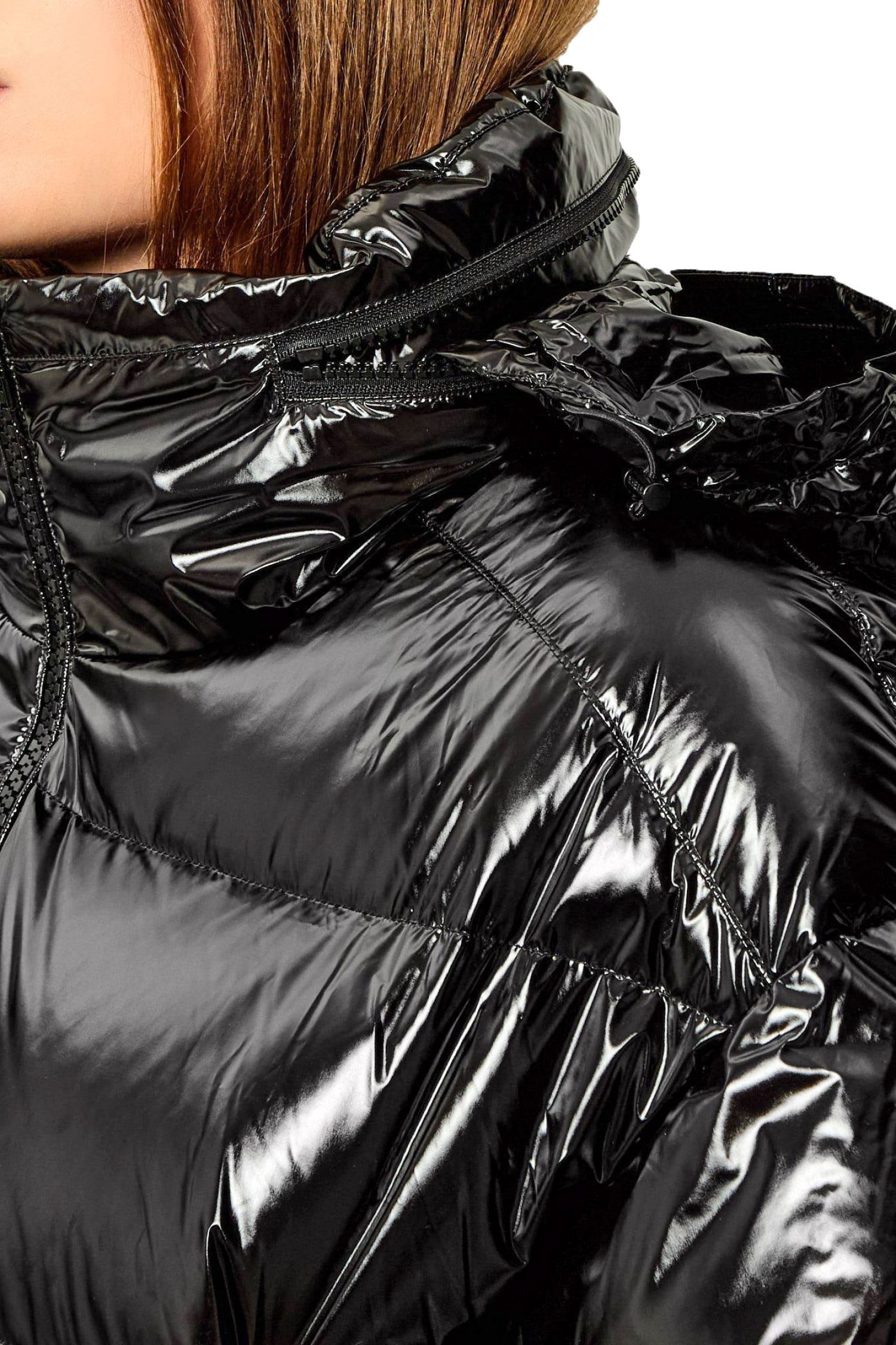 MICHAEL KORS ΜΠΟΥΦΑΝ ΦΟΥΣΚΩΤΟ ΚΡΥΦΗ ΚΟΥΚΟΥΛΑ ΛΑΣΤΙΧΟ ΚΑΤΩ ΜΑΥΡΟ φωτογραφία