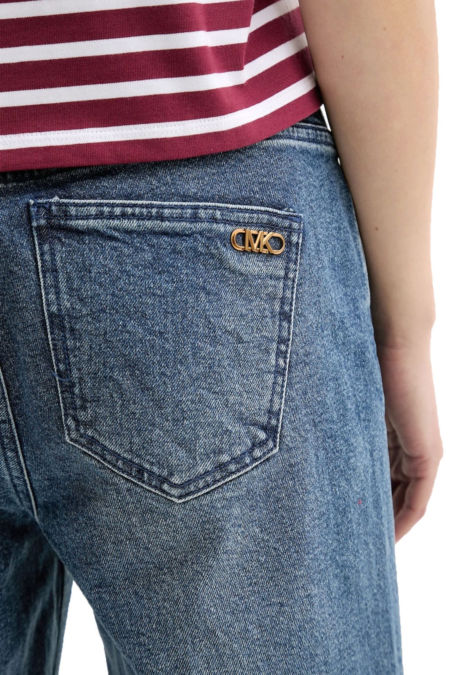 MICHAEL KORS ΠΑΝΤΕΛΟΝΙ JEANS ΜΠΛΕ φωτογραφία