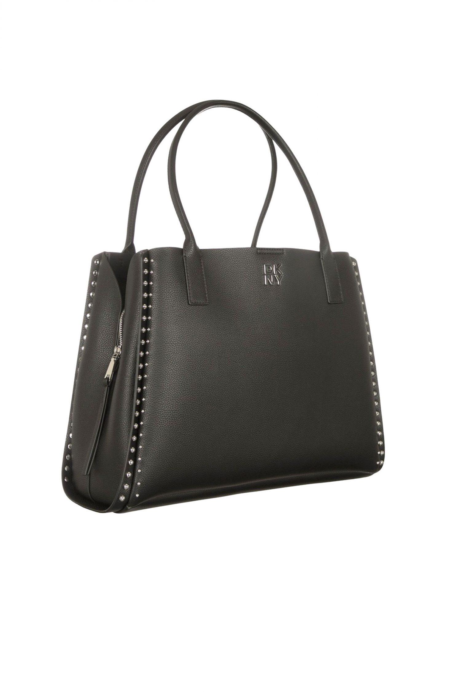 DKNY ΤΣΑΝΤΑ ΩΜΟΥ JOSIE TOTE ΤΡΟΥΚΣ LOGO ΜΑΥΡΟ