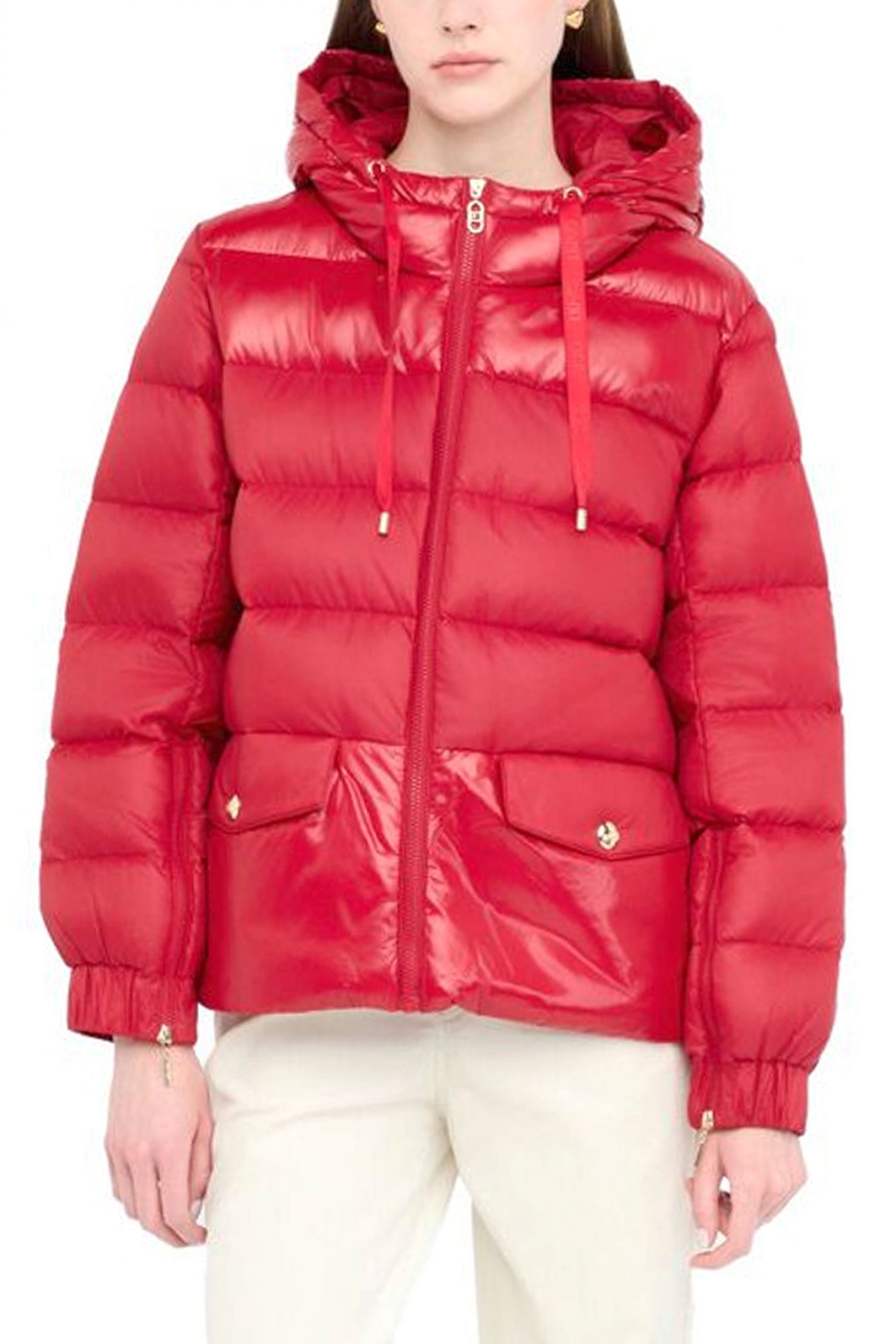 LIU-JO ΜΠΟΥΦΑΝ ΦΟΥΣΚΩΤΟ ΚΟΥΚΟΥΛΑ ΚΟΚΚΙΝΟ φωτογραφία