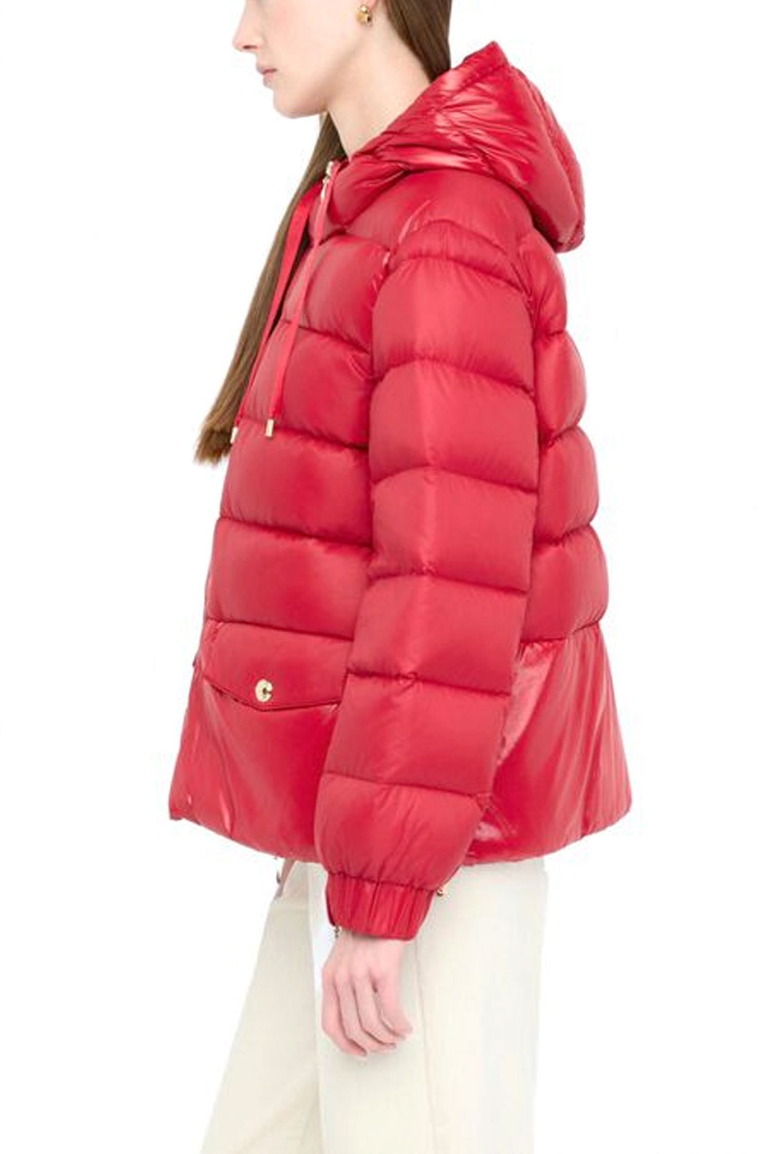 LIU-JO ΜΠΟΥΦΑΝ ΦΟΥΣΚΩΤΟ ΚΟΥΚΟΥΛΑ ΚΟΚΚΙΝΟ φωτογραφία