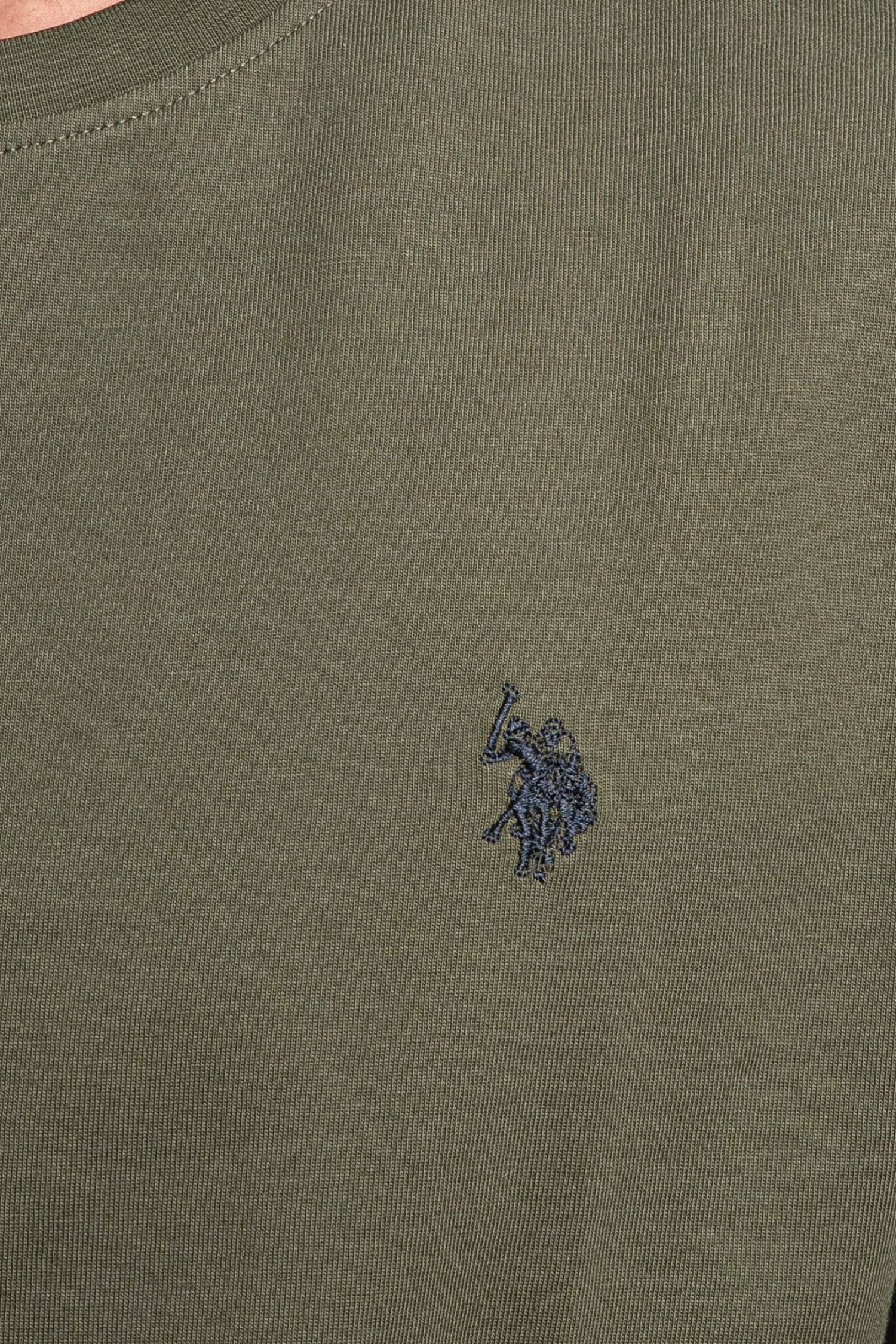 U.S.POLO ASSN. T-SHIRT WILL 000398 ΕΗ03 LOGO ΧΑΚΙ
