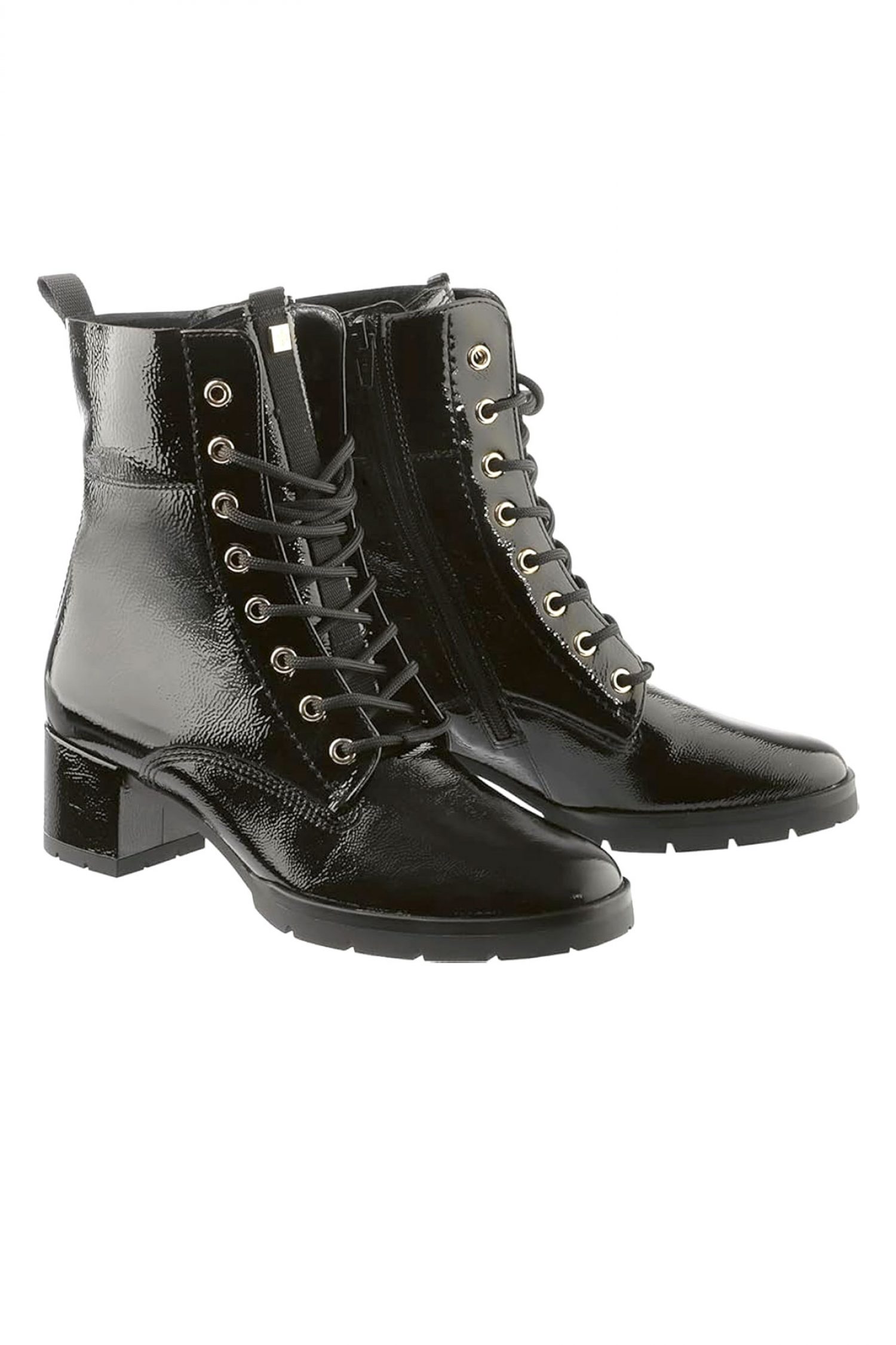 HOGL ΠΑΠΟΥΤΣΙΑ MΠΟΤΑΚΙΑ ΛΟΥΣΤΡΙΝΙ ΦΕΡΜΟΥΑΡ ΜΑΥΡΟ φωτογραφία