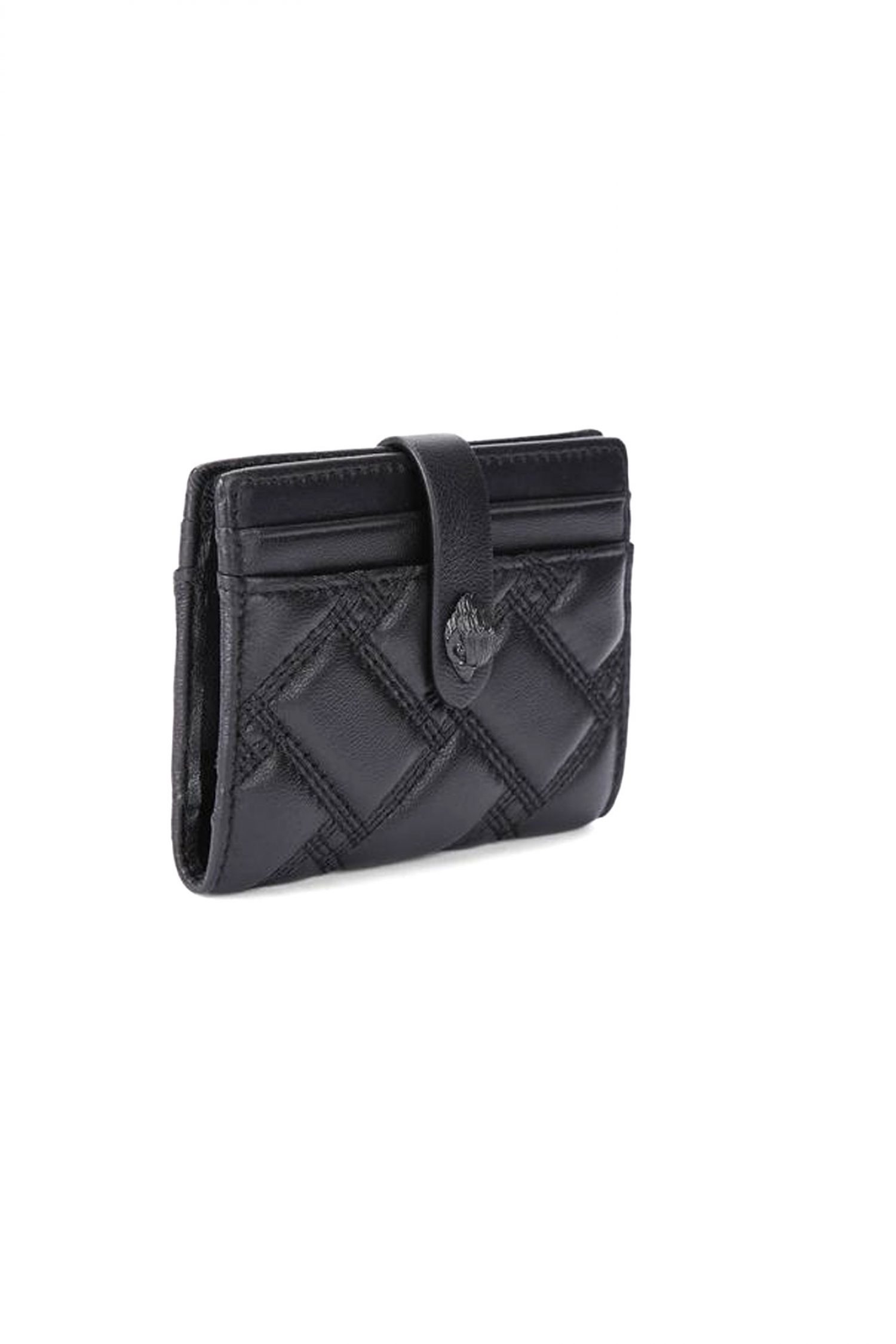 KURT GEIGER ΠΟΡΤΟΦΟΛΙ MULTI CARD KENSINGTON DR ΚΑΠΙΤΟΝΕ LOGO MAYΡΟ φωτογραφία