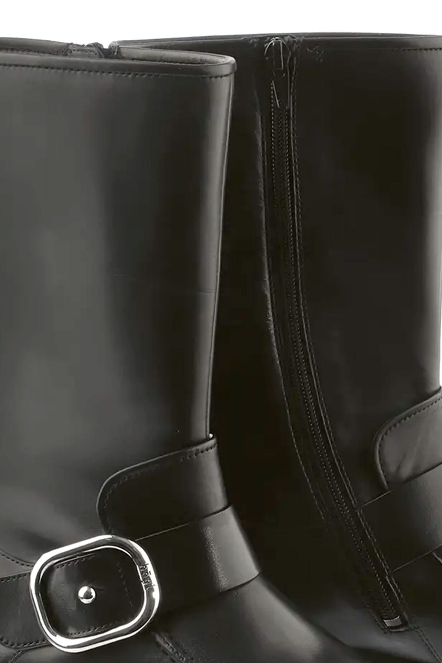 HOGL ΠΑΠΟΥΤΣΙΑ MΠΟΤΑΚΙΑ ΦΕΡΜΟΥΑΡ METAΛΛΙΚΗ ΑΓΚΡΑΦΑ LOGO ΜΑΥΡΟ φωτογραφία