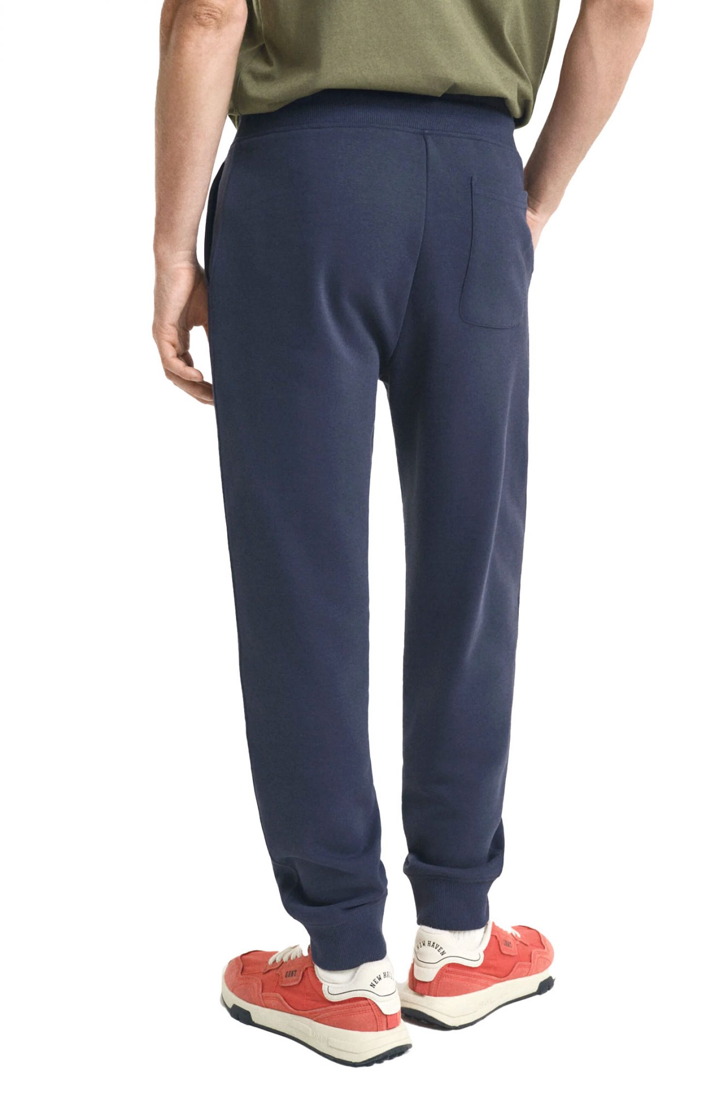 GANT ΠΑΝΤΕΛΟΝΙ ΦΟΡΜΑ REG SHIELD SWEATPANTS ΜΠΛΕ