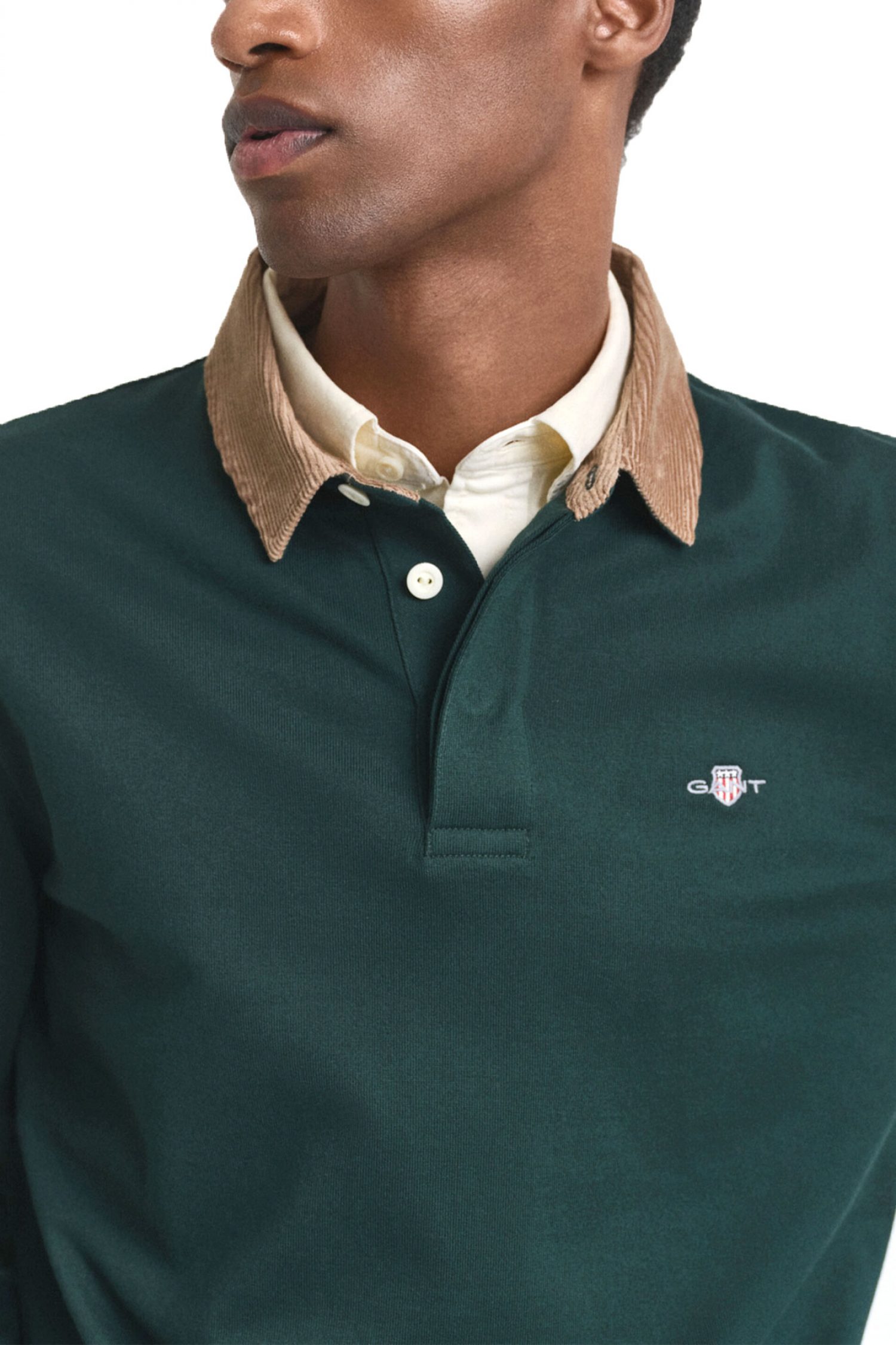 GANT POLO CORD COLLAR HEAVY RUGGER ΚΥΠΑΡΙΣΣΙ