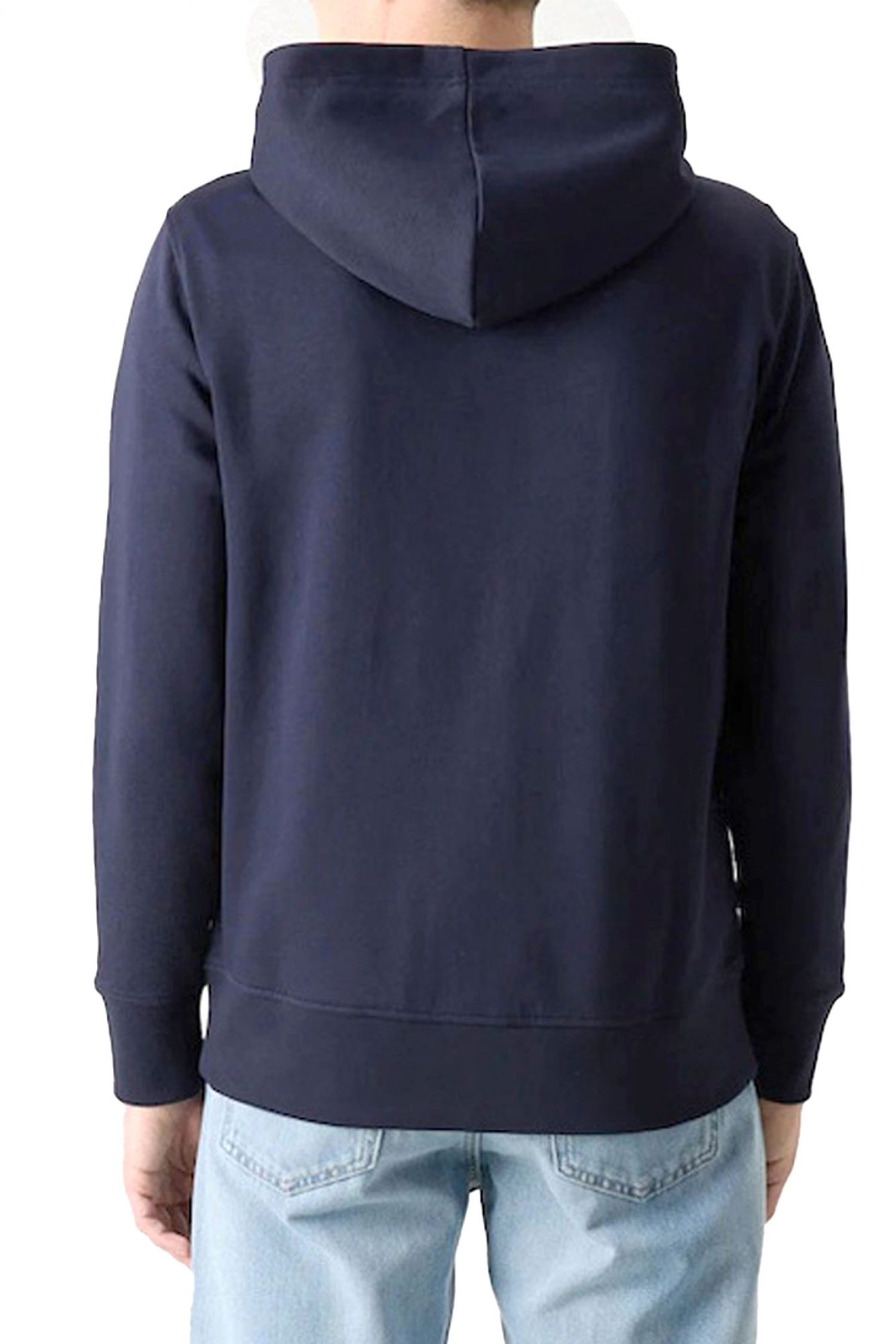 GANT ΦΟΥΤΕΡ FULLZIP GRAPHIC HOODIE ΜΠΛΕ