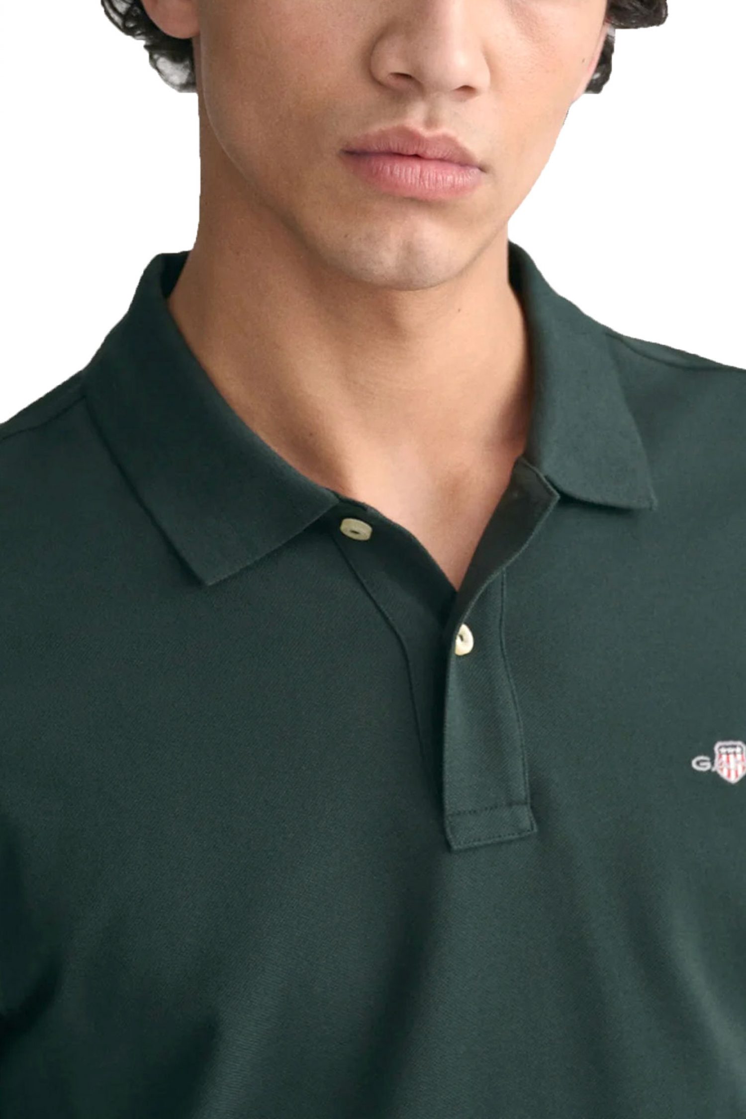 GANT POLO REG SHIELD LS PIQUE RUGGER ΚΥΠΑΡΙΣΣΙ