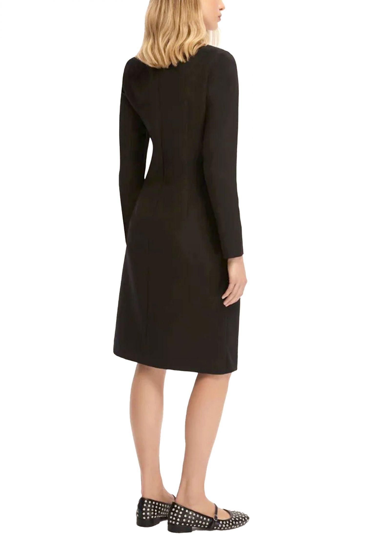 MARELLA EMME ΦΟΡΕΜΑ MIDI KADIAK ΜΑΥΡΟ