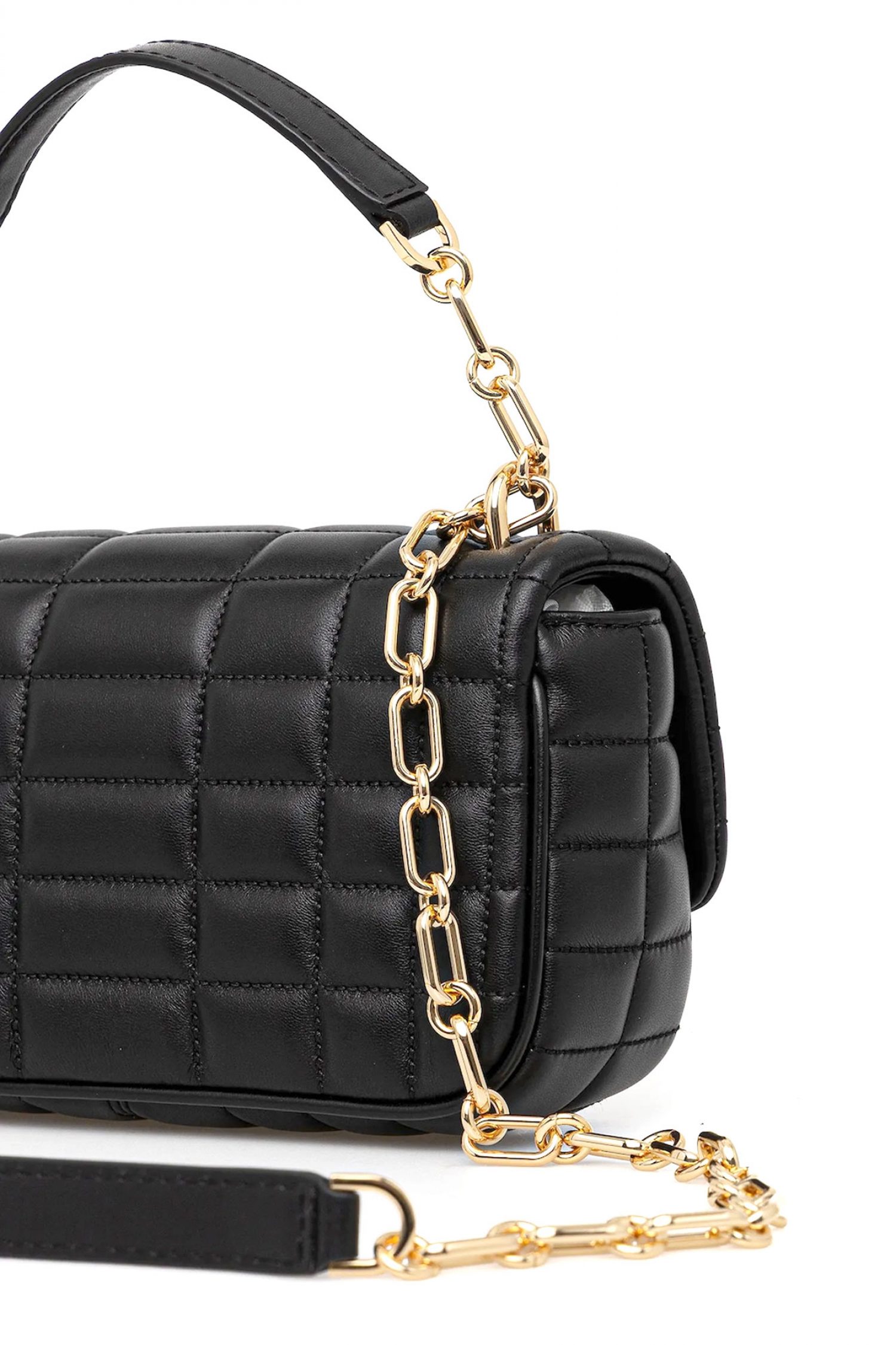 MICHAEL KORS ΤΣΑΝΤΑΚΙ CROSSBODY/ΩΜΟΥ ΚΑΠΙΤΟΝΕ ΑΛΥΣΙΔΑ LOGO MAYΡΟ