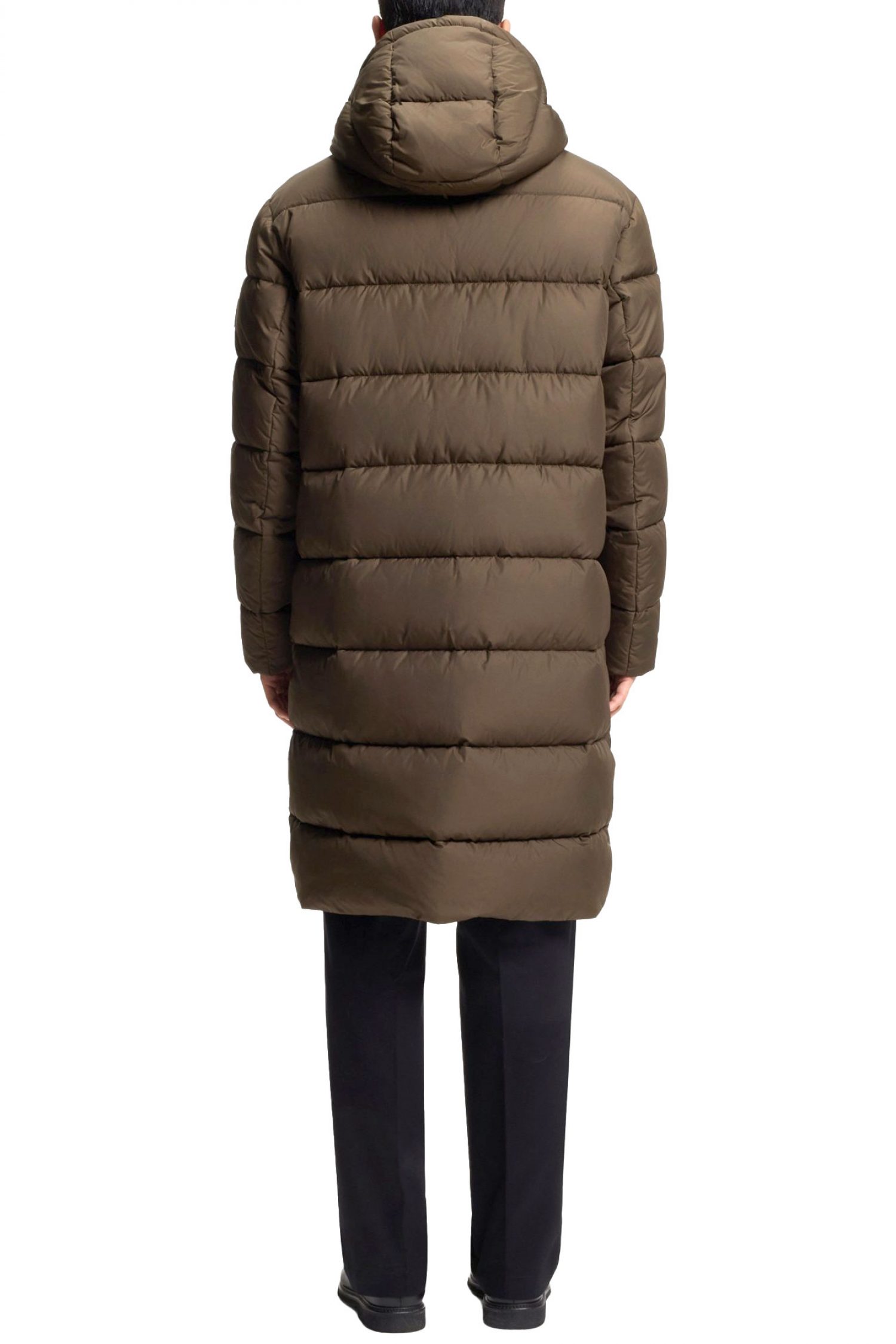 BOSS ΜΠΟΥΦΑΝ PUFFER H-CENUTO HOODIE ΧΑΚΙ