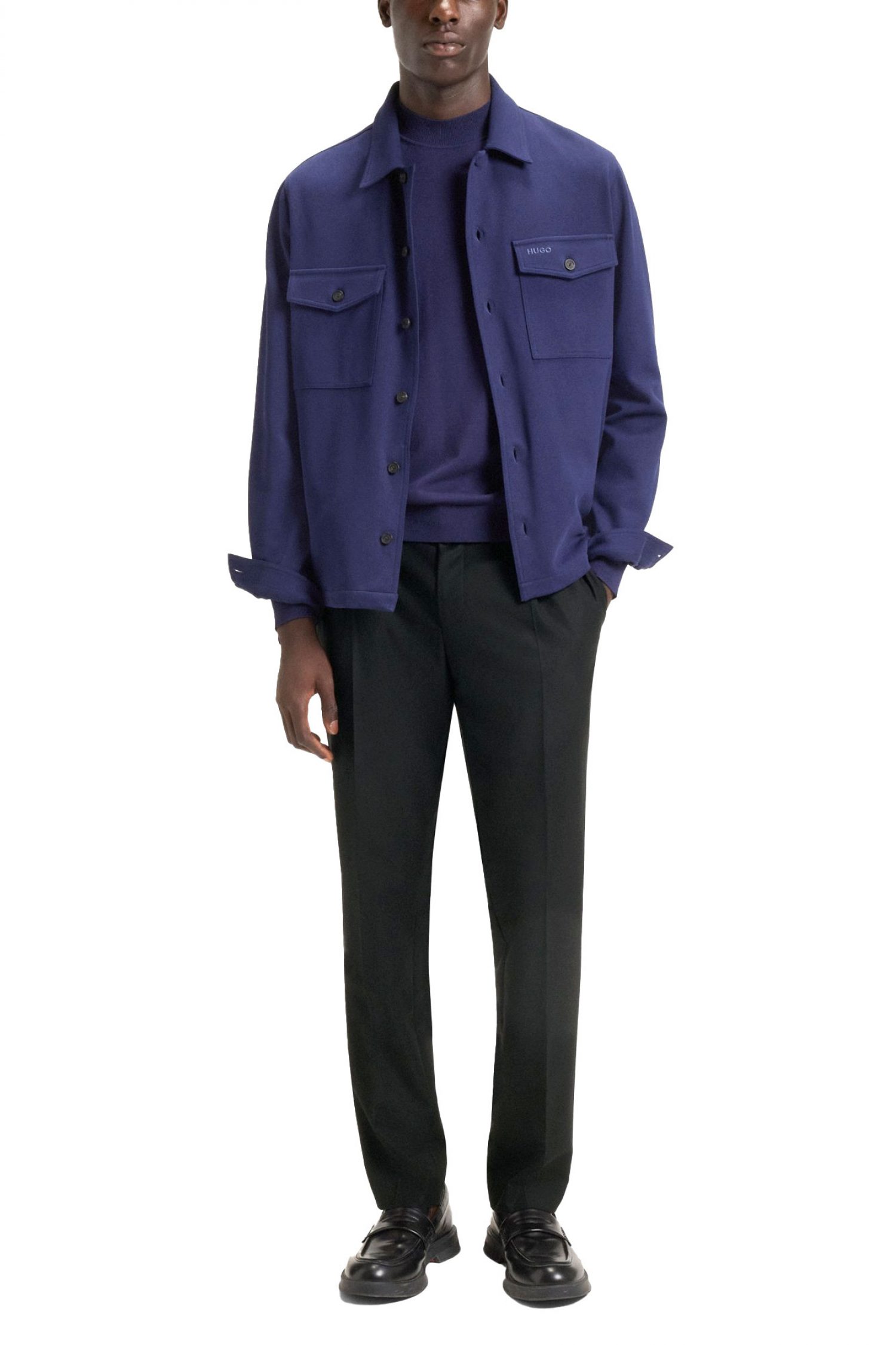 HUGO ΠΑΝΤΕΛΟΝΙ GETLIN251F3 ΛΑΣΤΙΧΟ ΣΤΗ ΜΕΣΗ ΜΑΥΡΟ φωτογραφία