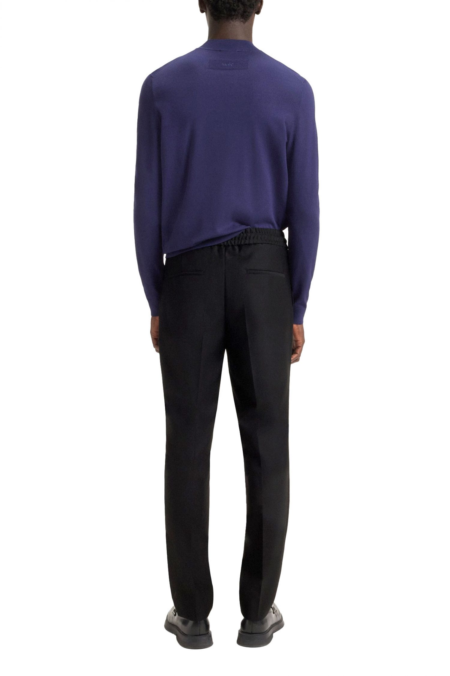 HUGO ΠΑΝΤΕΛΟΝΙ GETLIN251F3 ΛΑΣΤΙΧΟ ΣΤΗ ΜΕΣΗ ΜΑΥΡΟ φωτογραφία