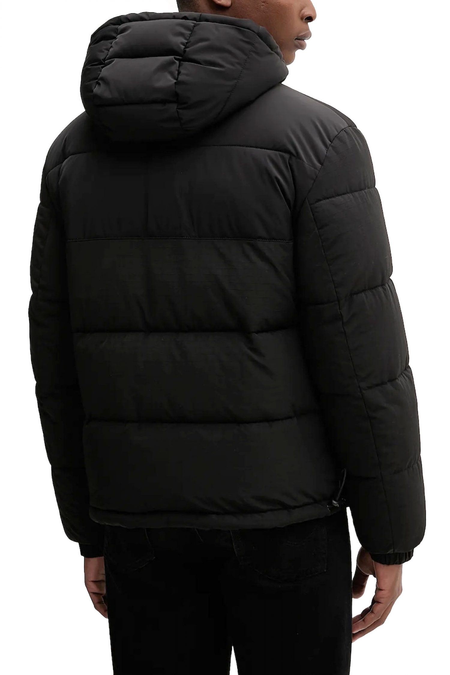 HUGO ΜΠΟΥΦΑΝ ΦΟΥΣΚΩΤΟ BARO2541 ΚΟΥΚΟΥΛΑ LOGO ΜΑΥΡΟ