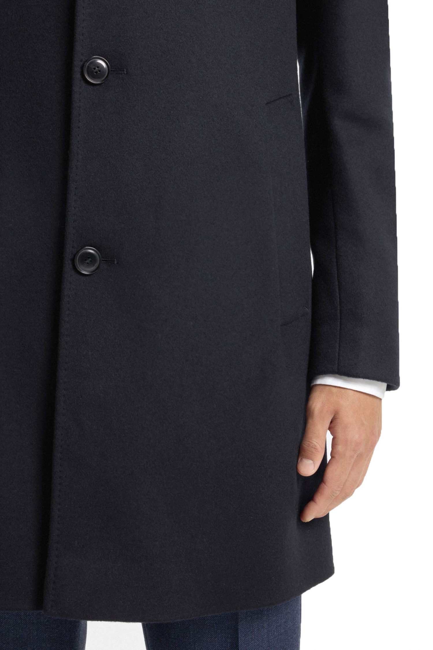 BOSS ΠΑΛΤΟ H-HYDE-SU-254 ΜΠΛΕ