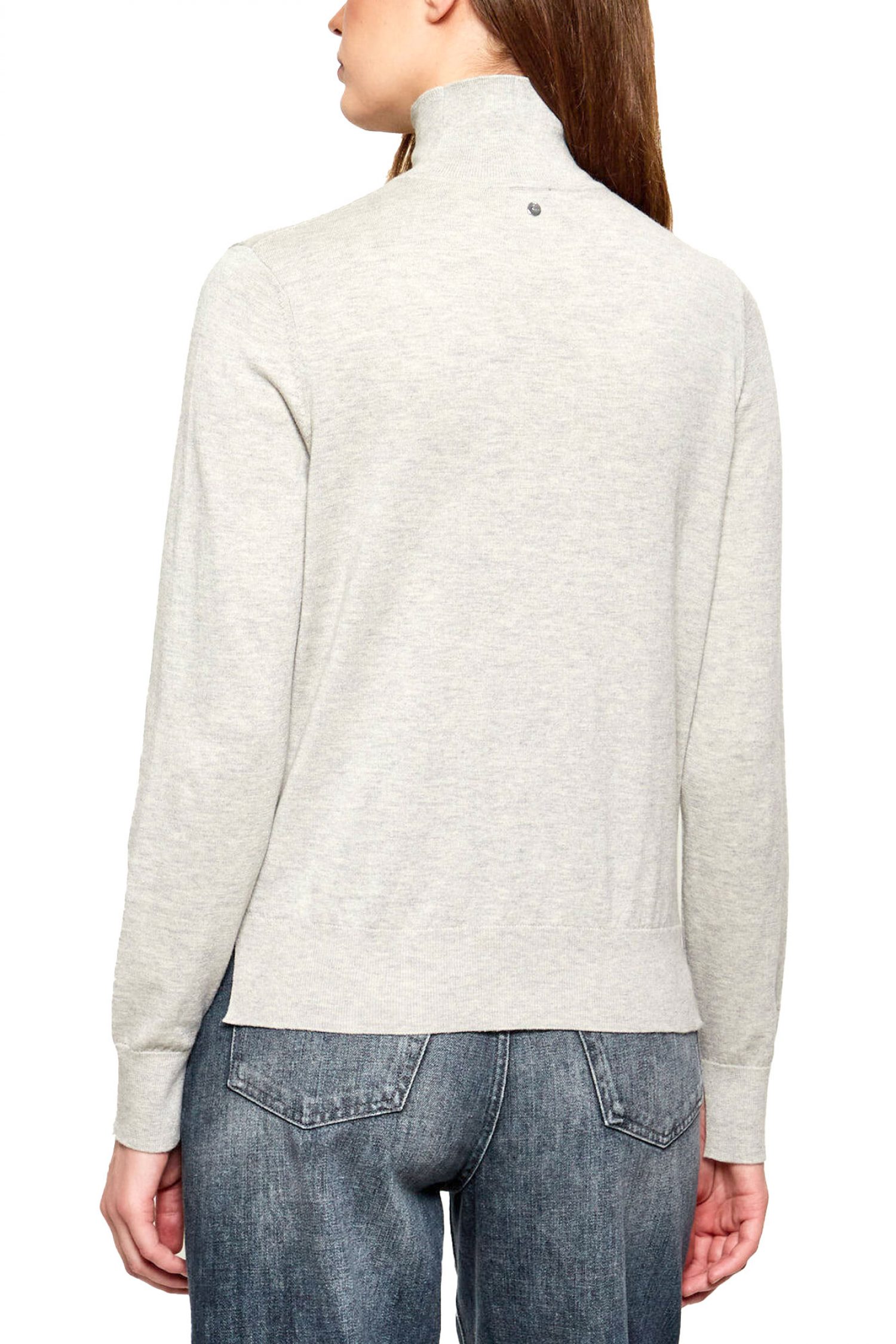 BOSS CASUAL ΠΛΕΚΤΟ ΛΟΥΠΕΤΟ C_FAGHETTINI ΑΝΟΙΧΤΟ ΓΚΡΙ φωτογραφία