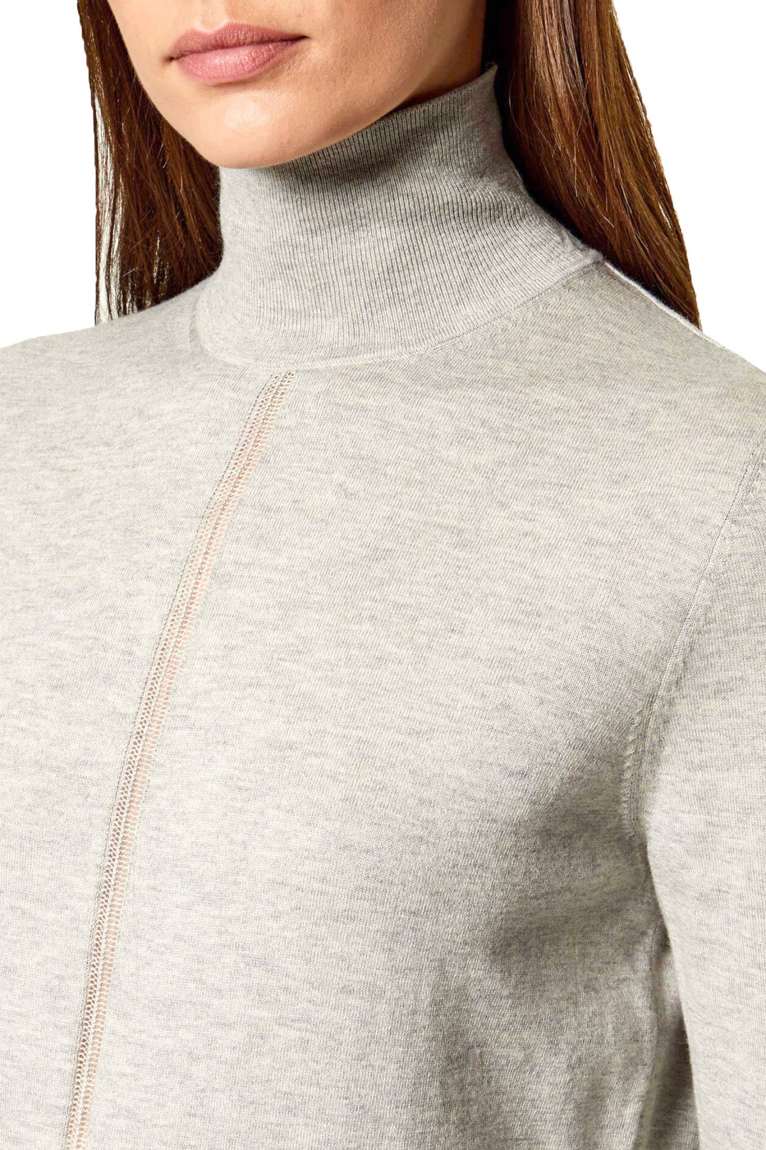 BOSS CASUAL ΠΛΕΚΤΟ ΛΟΥΠΕΤΟ C_FAGHETTINI ΑΝΟΙΧΤΟ ΓΚΡΙ φωτογραφία