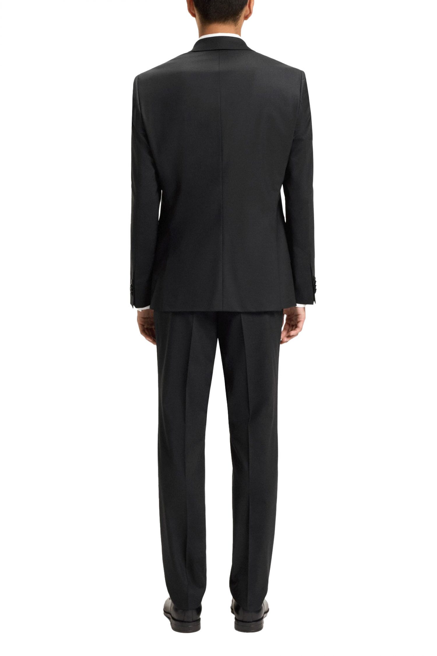 BOSS ΚΟΣΤΟΥΜΙ ΔΙΚΟΥΜΠΟ ΜΙΚΡΟΣΧΕΔΙΟ SLIM FIT H-HUGE-2PCS-PEAK-253 ΜΑΥΡΟ φωτογραφία