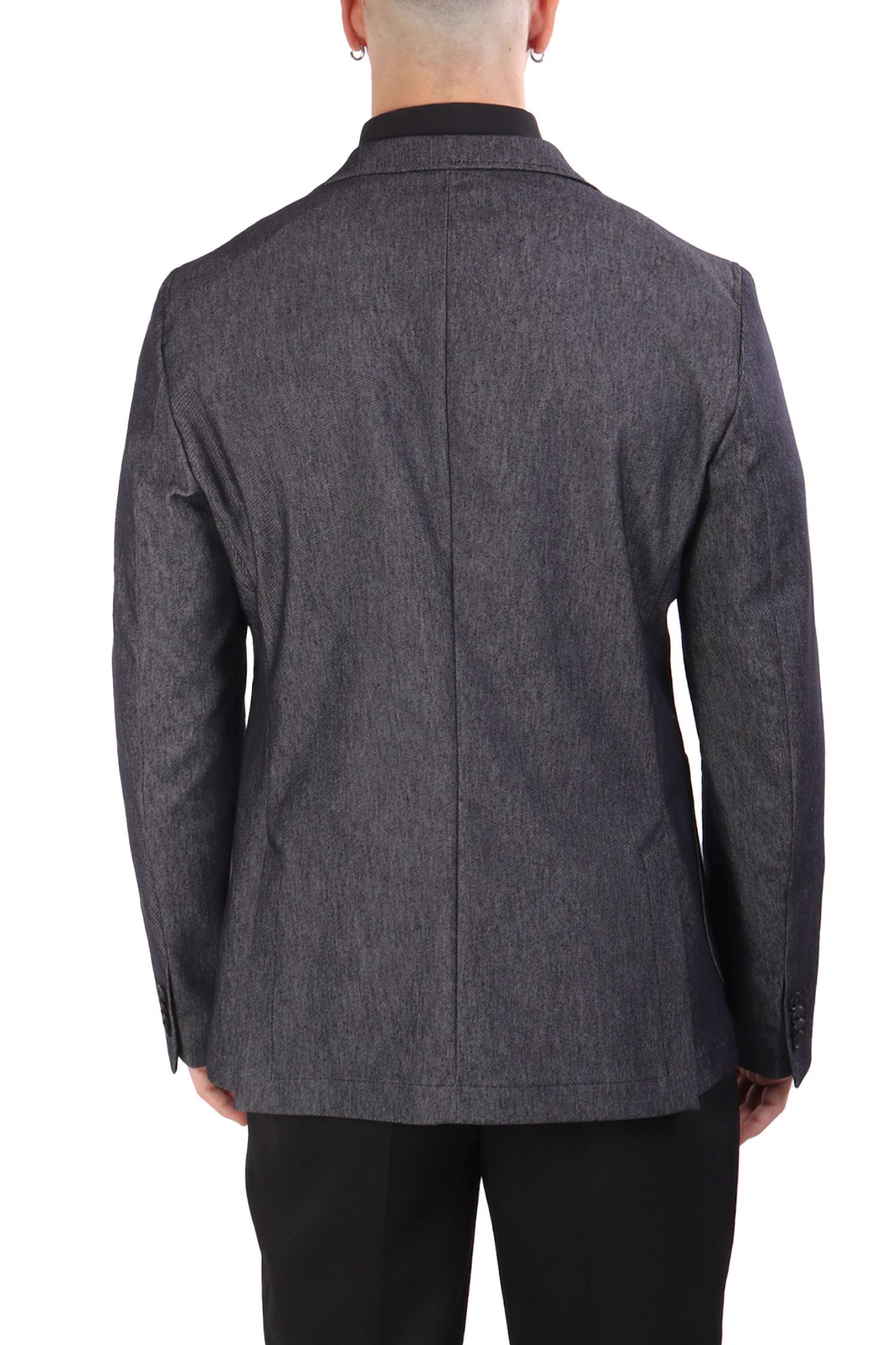 BOSS ΣΑΚΑΚΙ BLAZER SLIM FIT C-HANRY-DB-254 DENIM ΜΠΛΕ