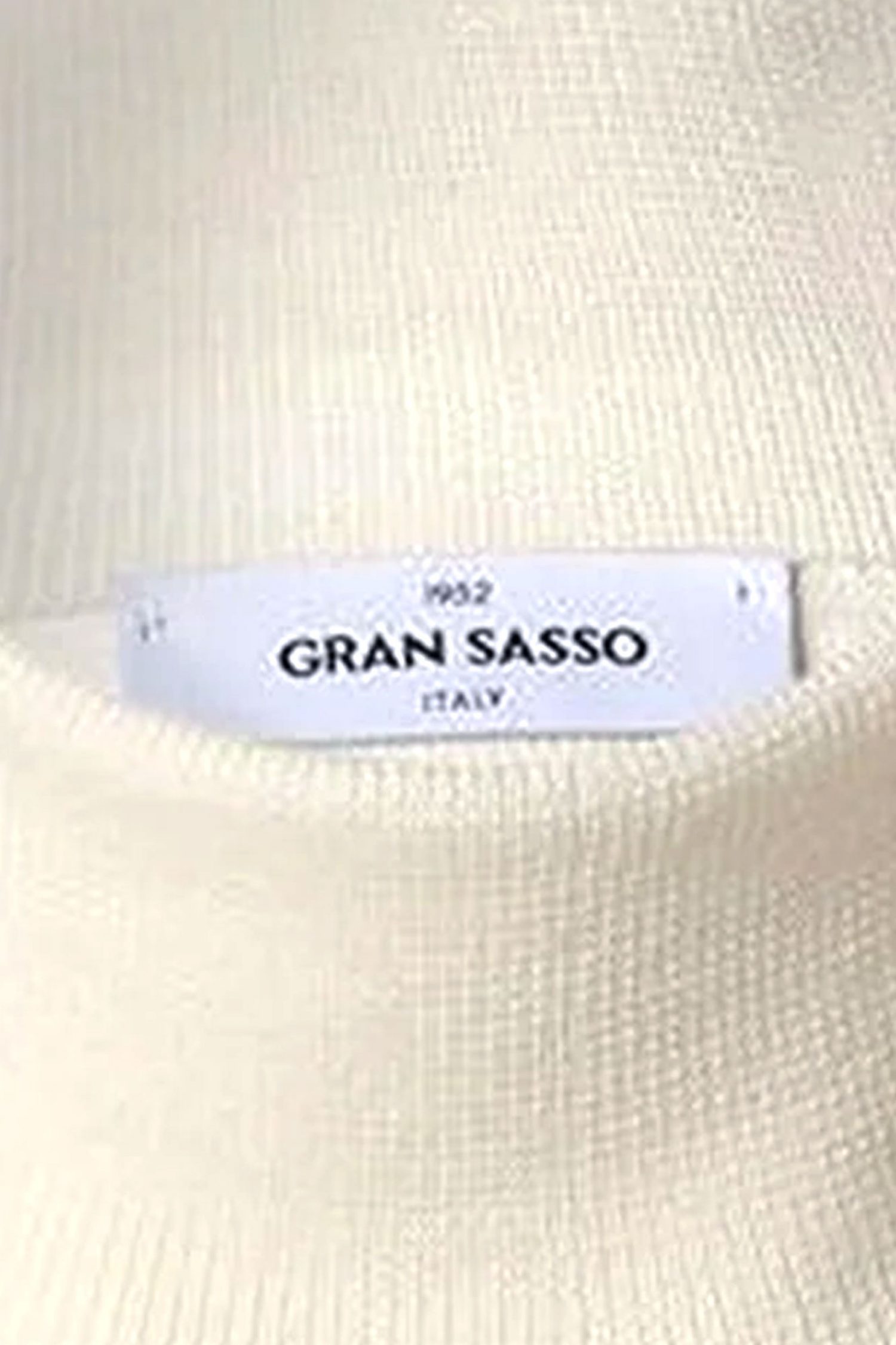 GRAN SASSO ΠΛΕΚΤΟ TURTLE NECK ΕΚΡΟΥ φωτογραφία