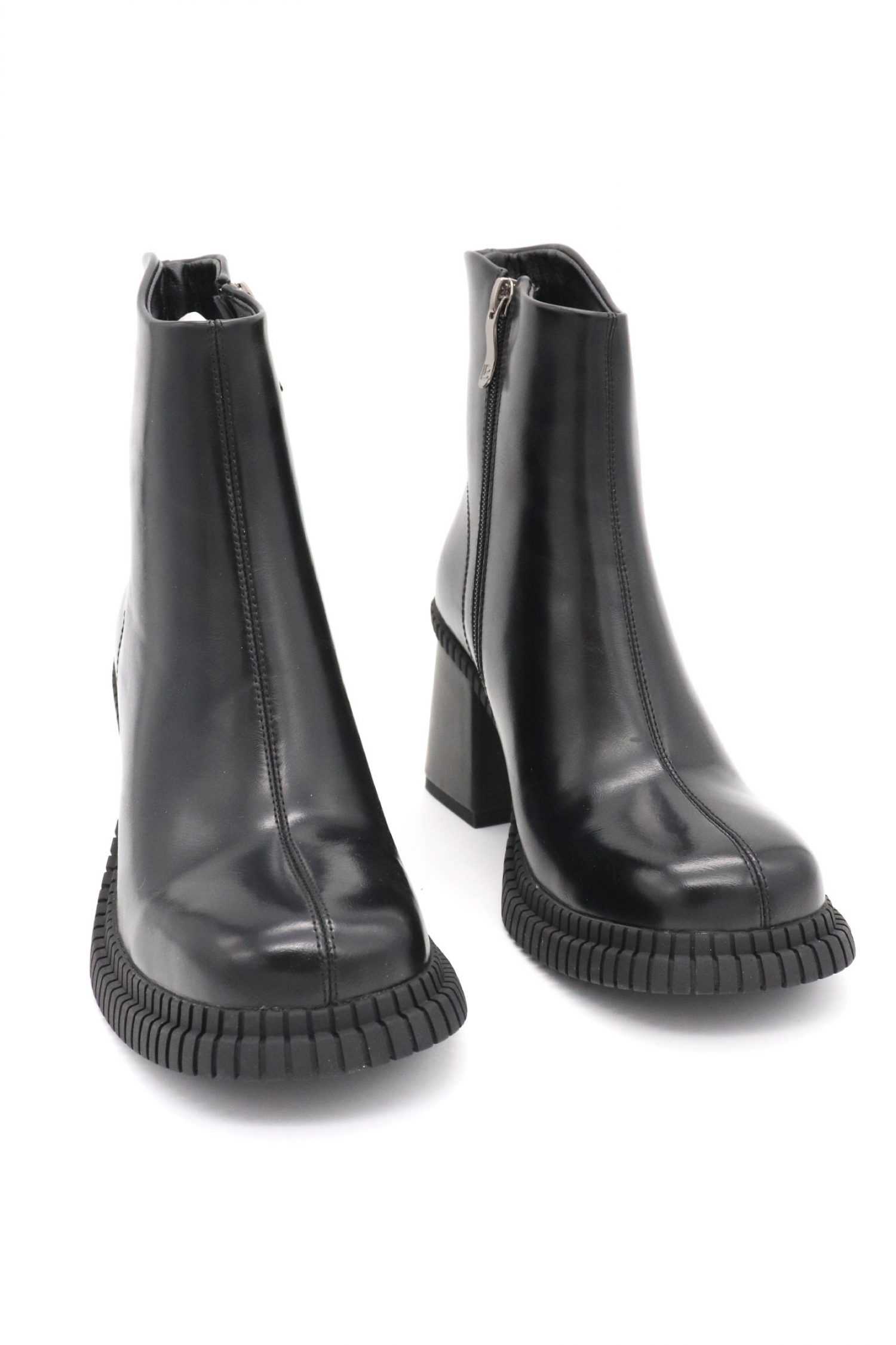 LAURA BIAGIOTTI ΠΑΠΟΥΤΣΙΑ MΠΟΤΑΚΙΑ ΦΕΡΜΟΥΑΡ LOGO ΜΑΥΡΟ φωτογραφία