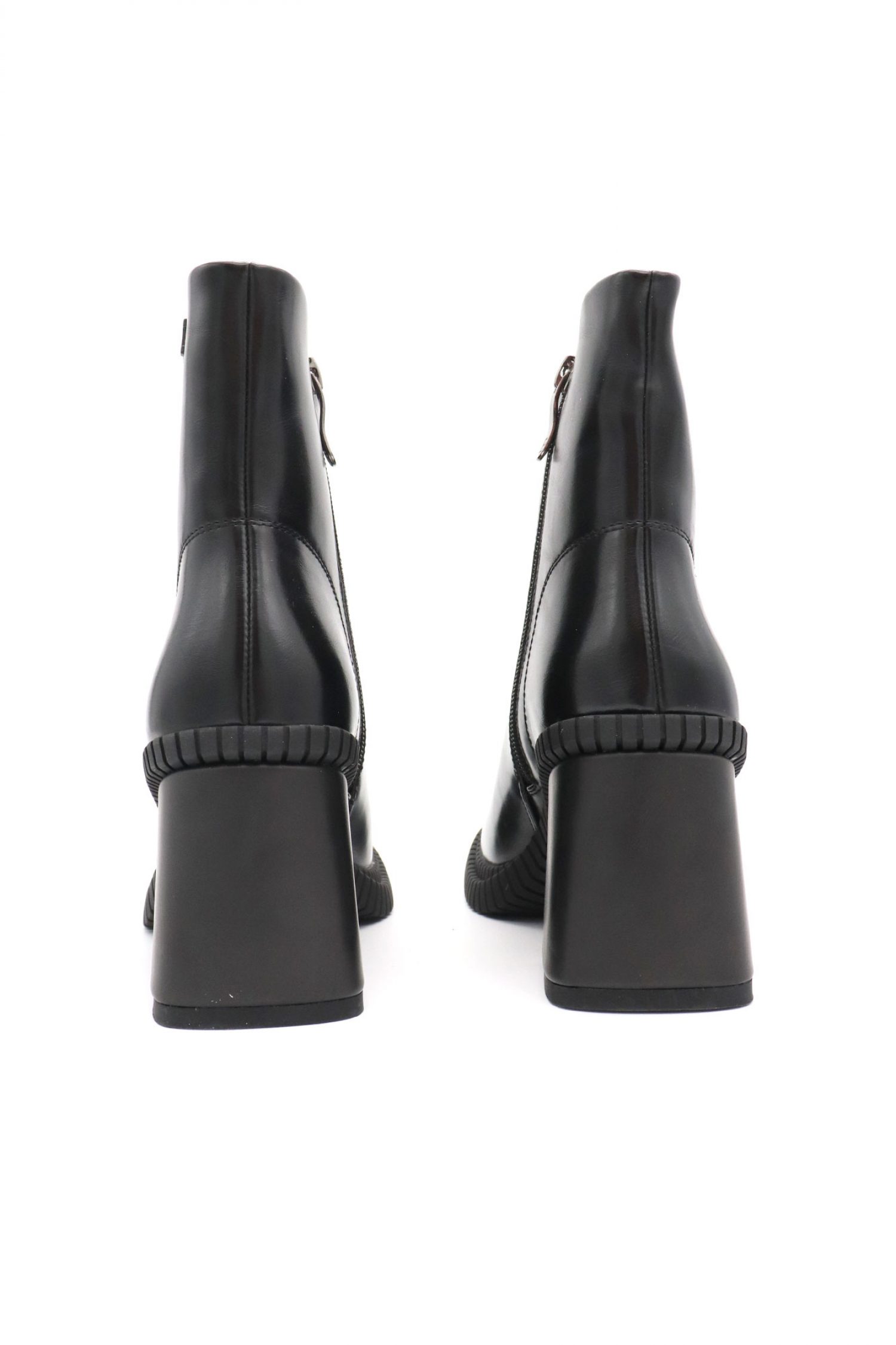 LAURA BIAGIOTTI ΠΑΠΟΥΤΣΙΑ MΠΟΤΑΚΙΑ ΦΕΡΜΟΥΑΡ LOGO ΜΑΥΡΟ φωτογραφία