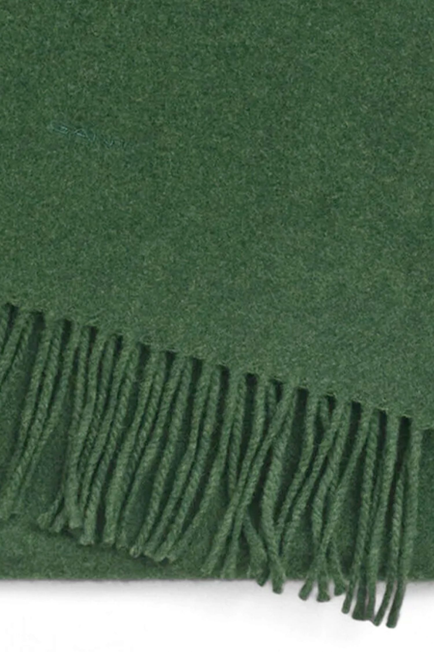 GANT ΚΑΣΚΩΛ ΜΑΛΛΙΝΟ UNISEX. WOOL SCARF ΠΡΑΣΙΝΟ