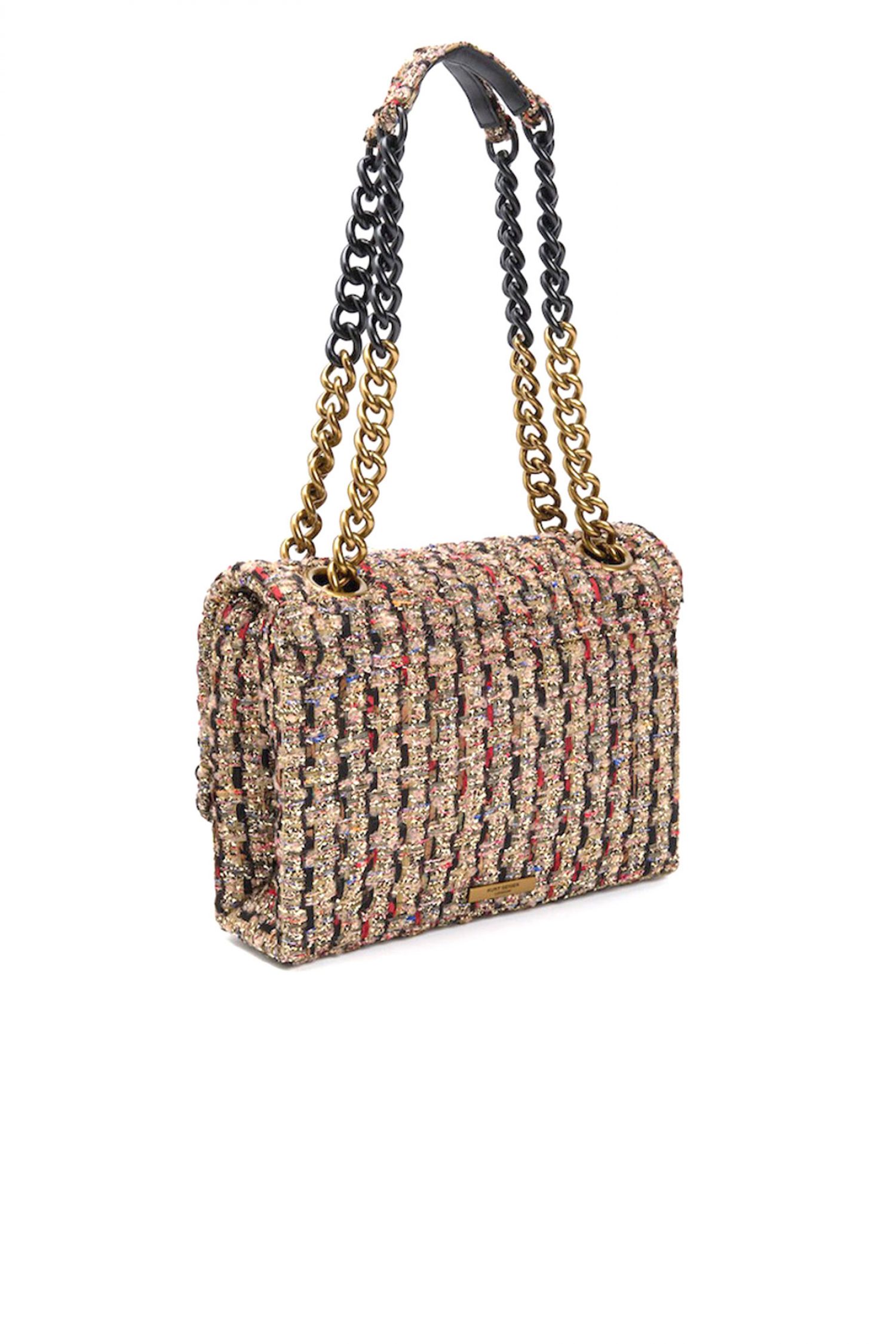 KURT GEIGER ΤΣΑΝΤΑ ΩΜΟΥ/CROSSBODY LARGE KENSINGTON KURT ΑΛΥΣΙΔΑ LOGO ΠΟΛΥΧΡΩΜΟ/ΧΡΥΣΟ φωτογραφία