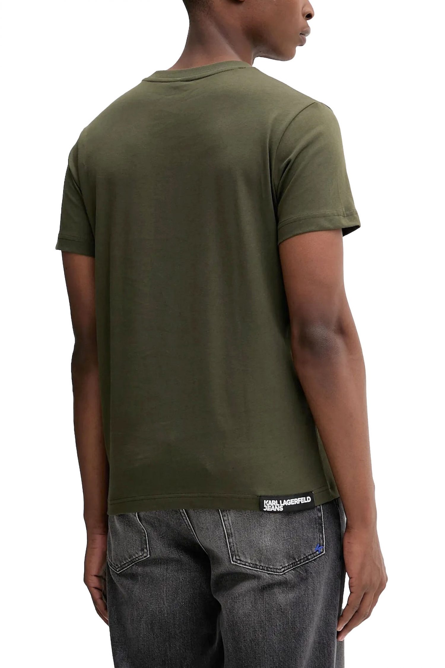 KARL LAGERFELD JEANS T-SHIRT SLIM FIT SS TEE ΛΑΔΙ