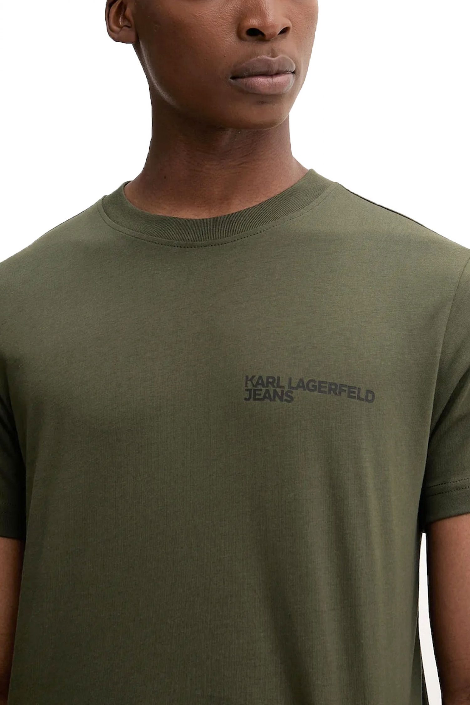 KARL LAGERFELD JEANS T-SHIRT SLIM FIT SS TEE ΛΑΔΙ