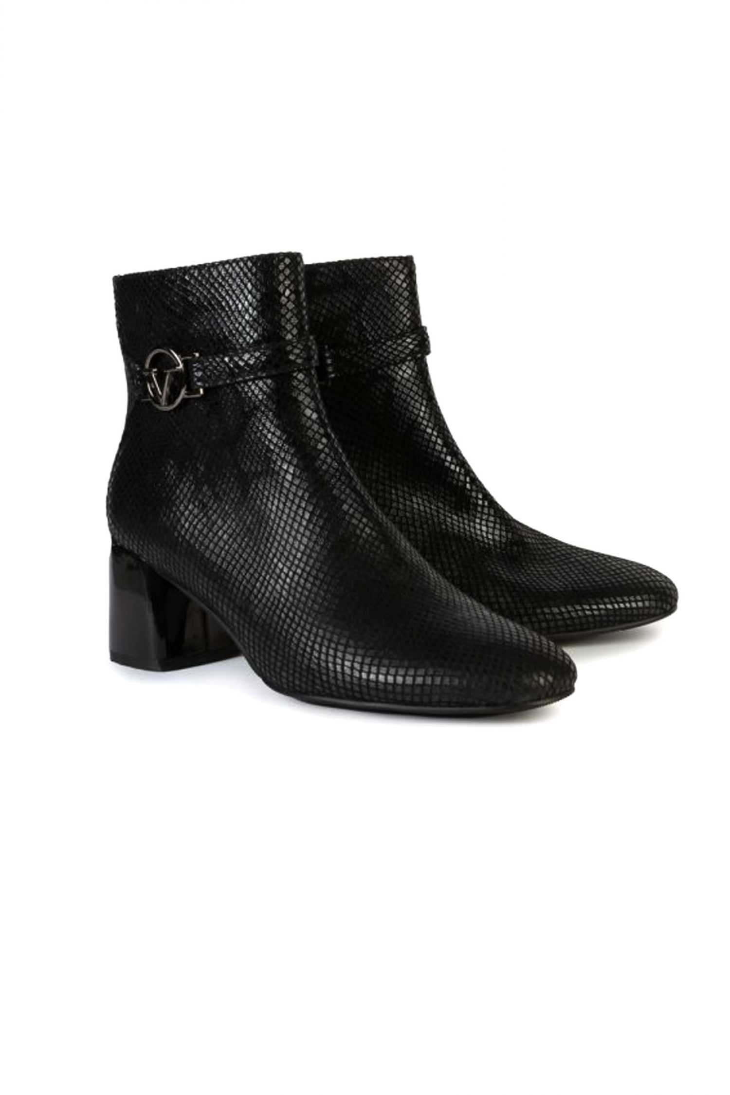 CHEVALIER ΠΑΠΟΥΤΣΙΑ ΜΠΟΤΑΚΙΑ ANAΓΛΥΦΑ ΣΧΕΔΙΑ ΙΡΙΔΙΖΟΝ LOGO ΜΑΥΡΟ φωτογραφία