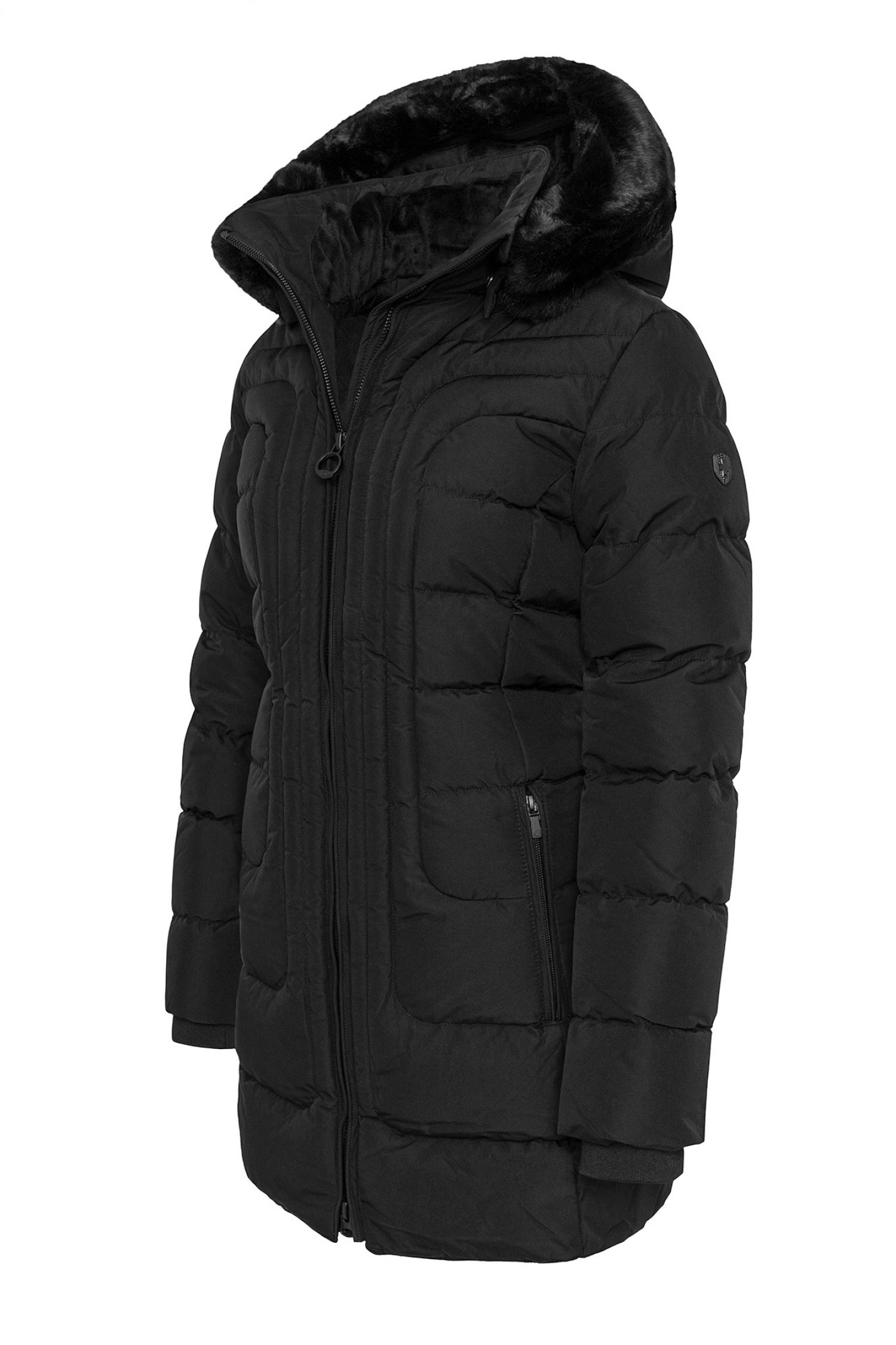 WELLENSTEYN ΓΥΝΑΙΚΕΙΟ ΜΠΟΥΦΑΝ MIDI ΦΟΥΣΚΩΤΟ BELVITESSE ΑΠΟΣΠΩΜΕΝΗ ΚΟΥΚΟΥΛΑ ΜΑΥΡΟ φωτογραφία