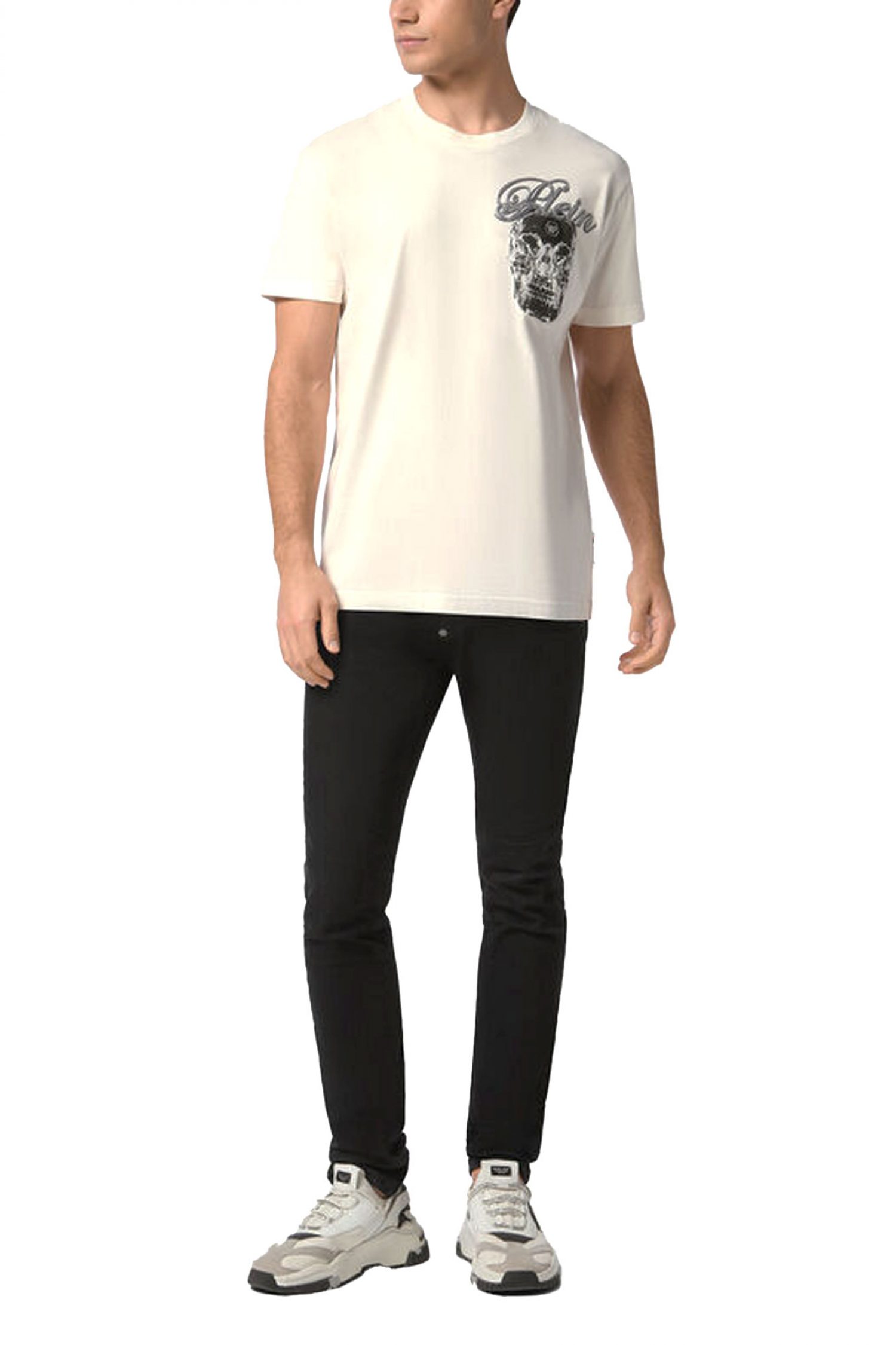 Men's T-Shirts Philipp Plein White