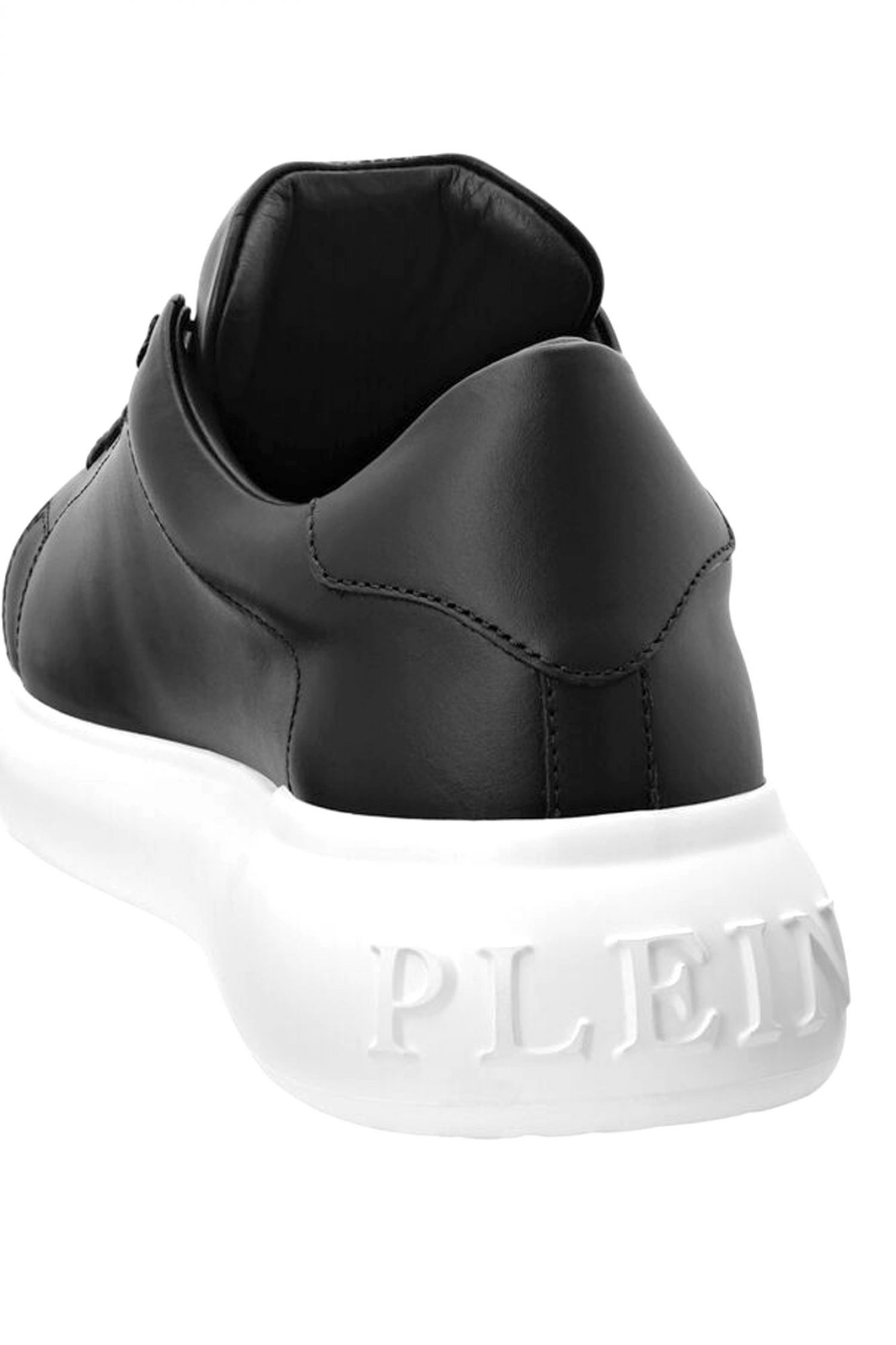 PHILIPP PLEIN ΠΑΠΟΥΤΣΙΑ SNEAKERS PREDATOR HEXAGON PP ΜΑΥΡΟ-ΛΕΥΚΟ