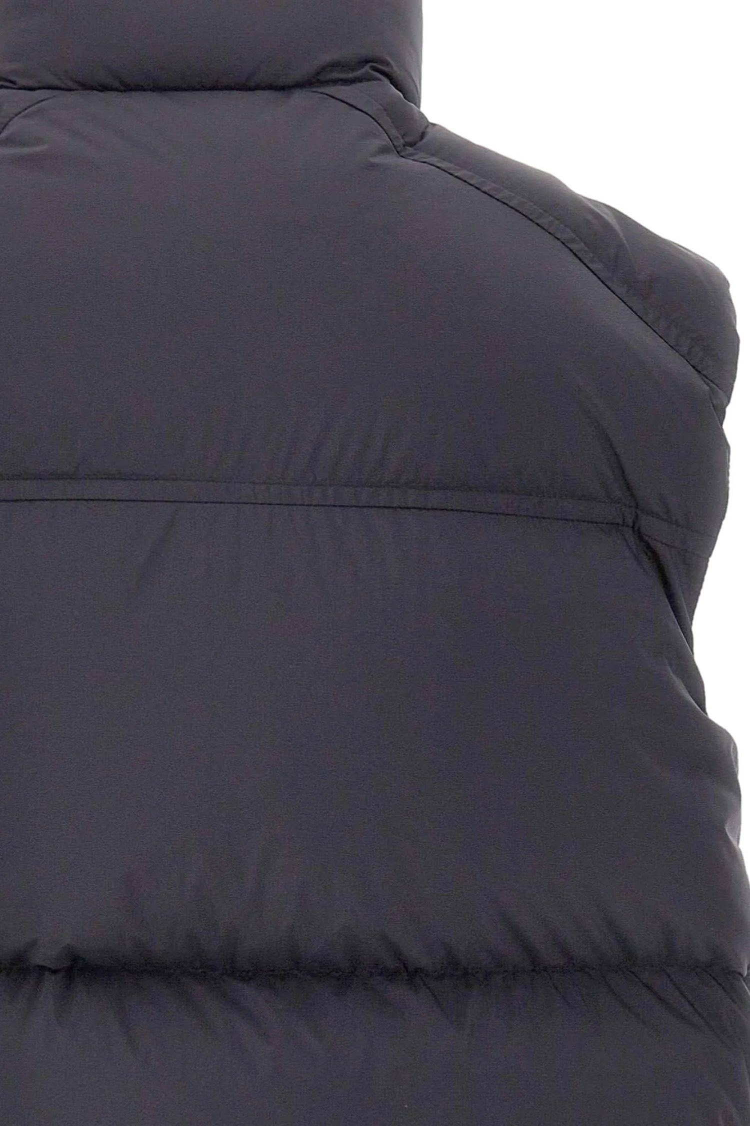 MOOSE KNUCKLES ΜΠΟΥΦΑΝ ΑΜΑΝΙΚΟ LOGO ΜΕΤΑΛΛΙΚΟ ΜΑΥΡΟ φωτογραφία