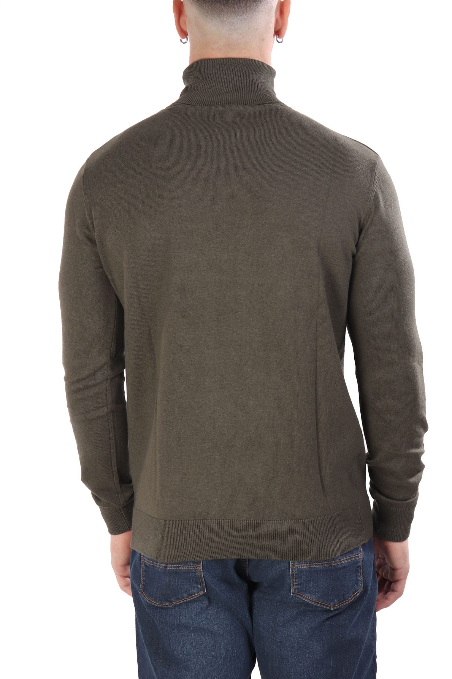 U.S.POLO ASSN ΠΛΕΚΤΟ ROLLNECK JOHN ΧΑΚΙ