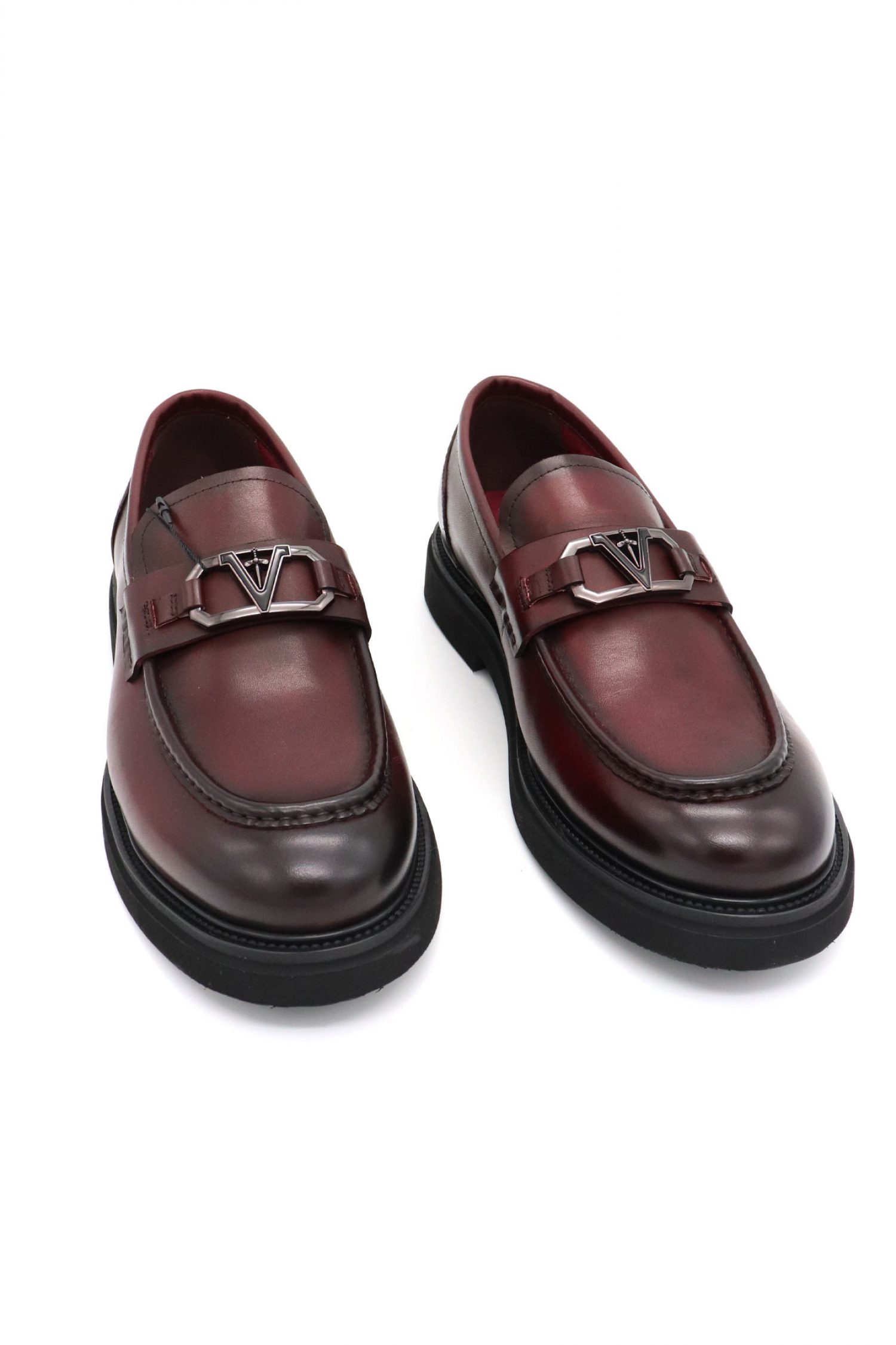 V 19.69 ΠΑΠΟΥΤΣΙ LOAFER ΜΠΟΡΝΤΩ