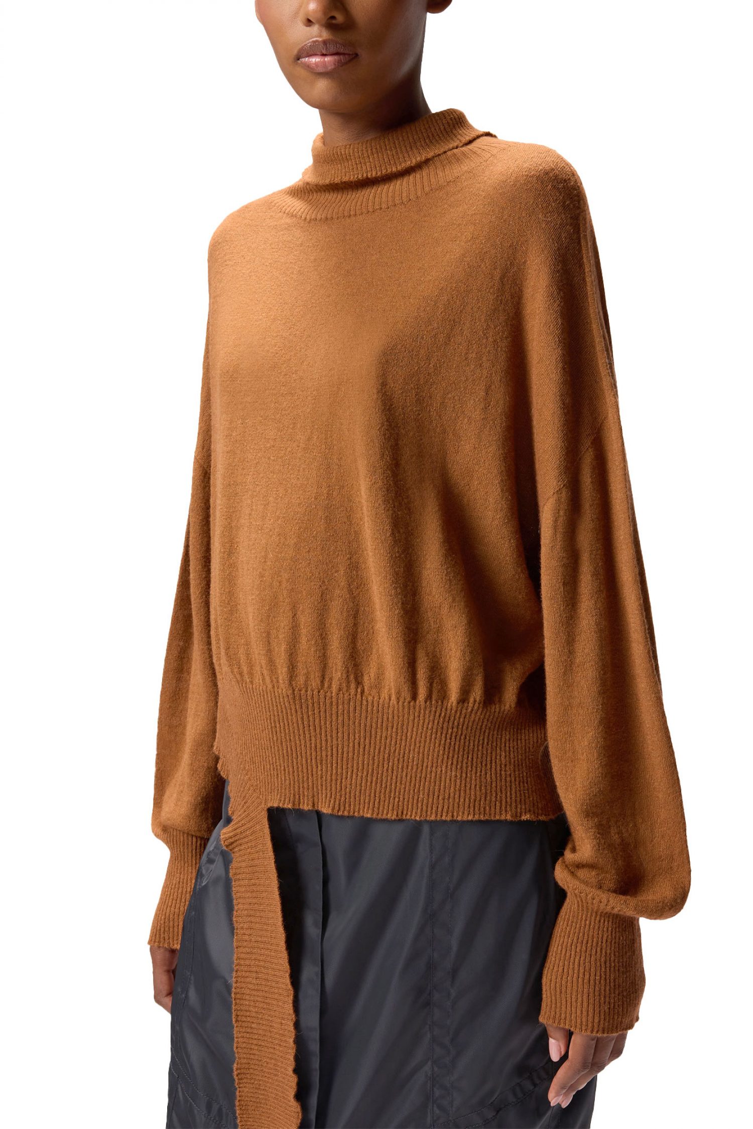 PINKO ΠΛΕΚΤΟ TOSCANA SWEATER CAMEL φωτογραφία