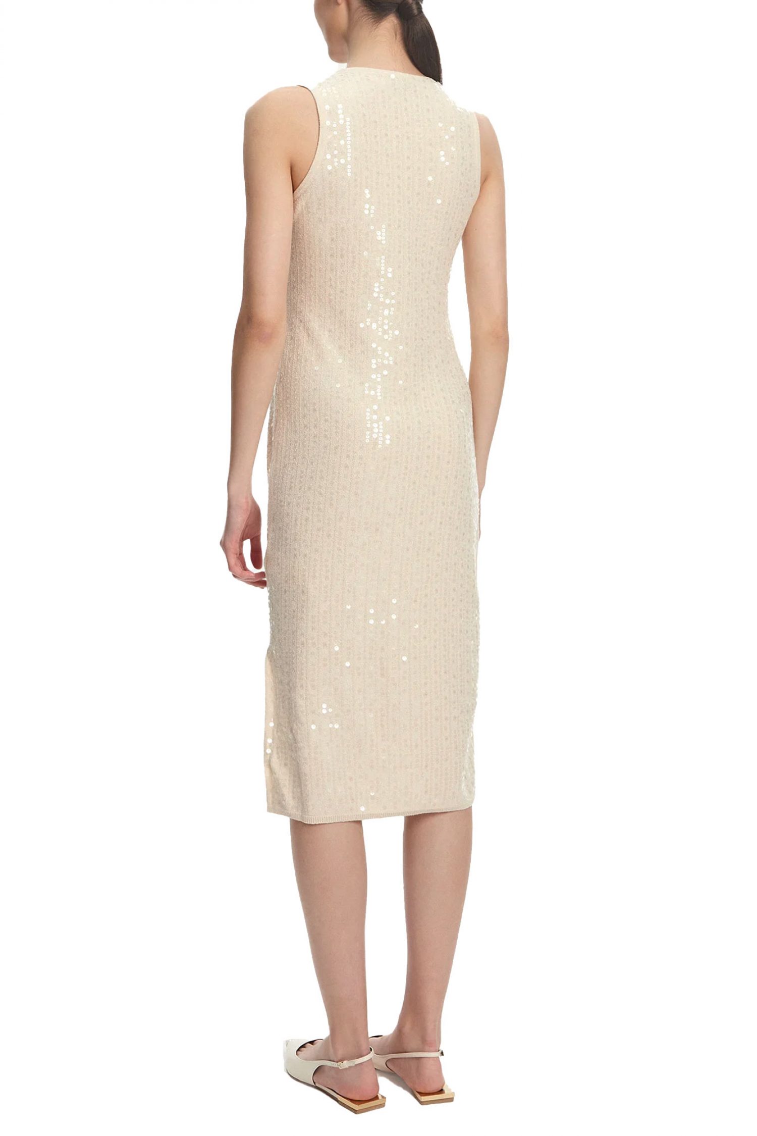 MARELLA SPORT ΦΟΡΕΜΑ MIDI ADDETO ΠΑΓΙΕΤΑ ΑΝΟΙΓΜΑ ΚΑΤΩ ΕΚΡΟΥ