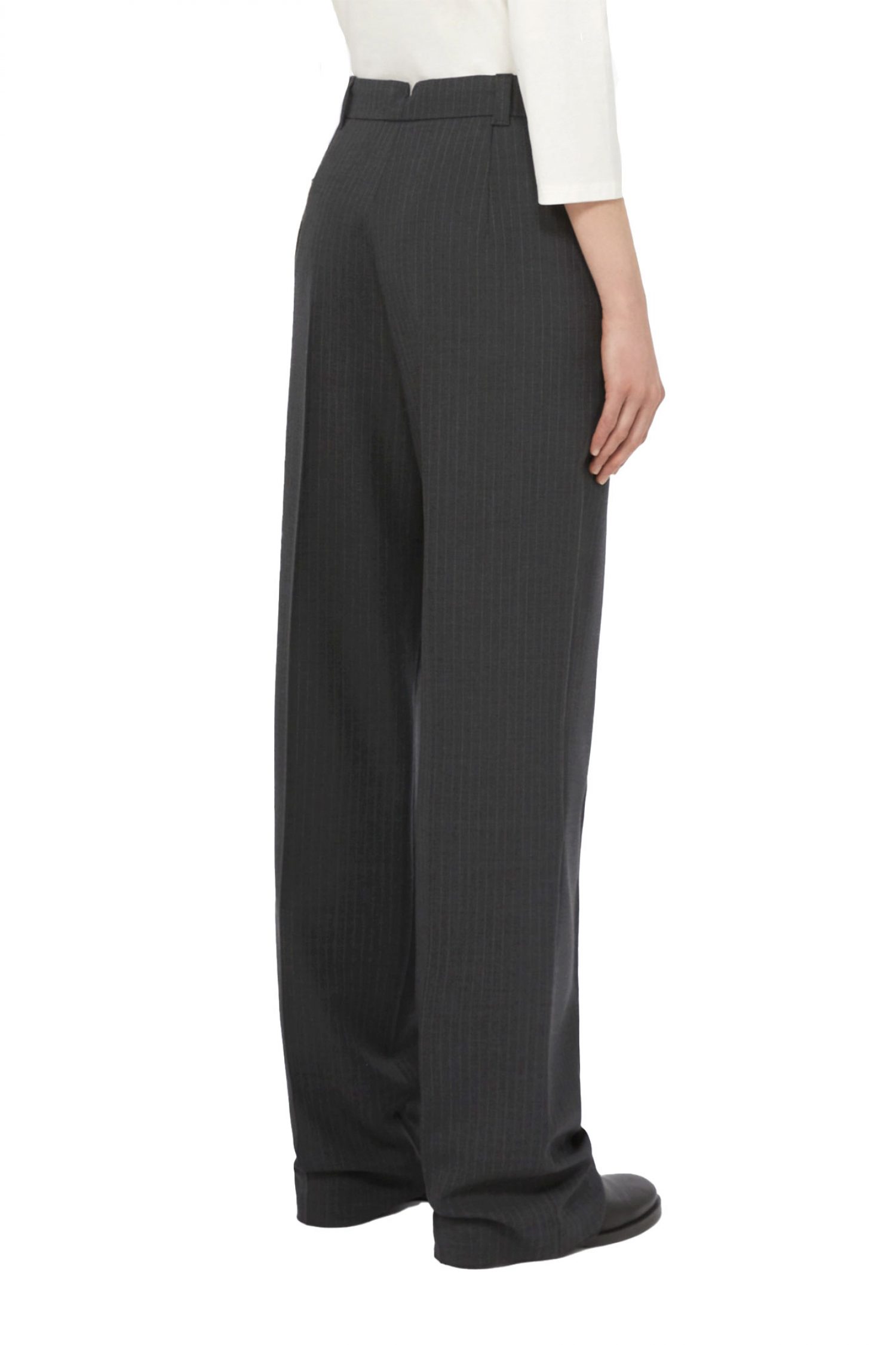 MAX MARA WEEKEND ΠΑΝΤΕΛΟΝΙ SALSA ΡΙΓΕ ΠΙΕΤΑ ΤΣΕΠΕΣ ΣΚΟΥΡΟ ΓΚΡΙ