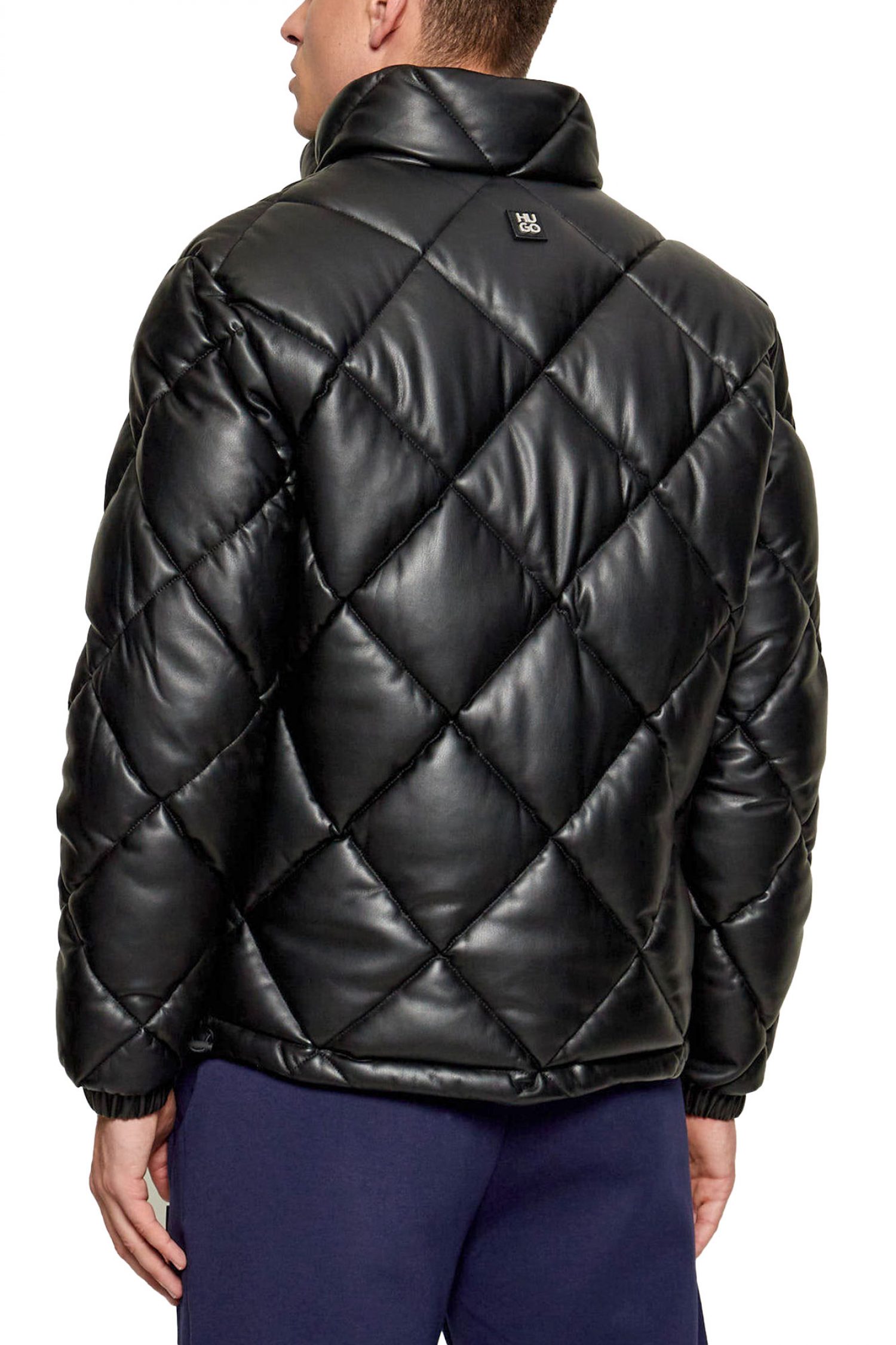 HUGO ΜΠΟΥΦΑΝ ΦΟΥΣΚΩΤΟ BORIN2441 ΚΑΠΙΤΟΝΕ LOGO ΜΑΥΡΟ φωτογραφία