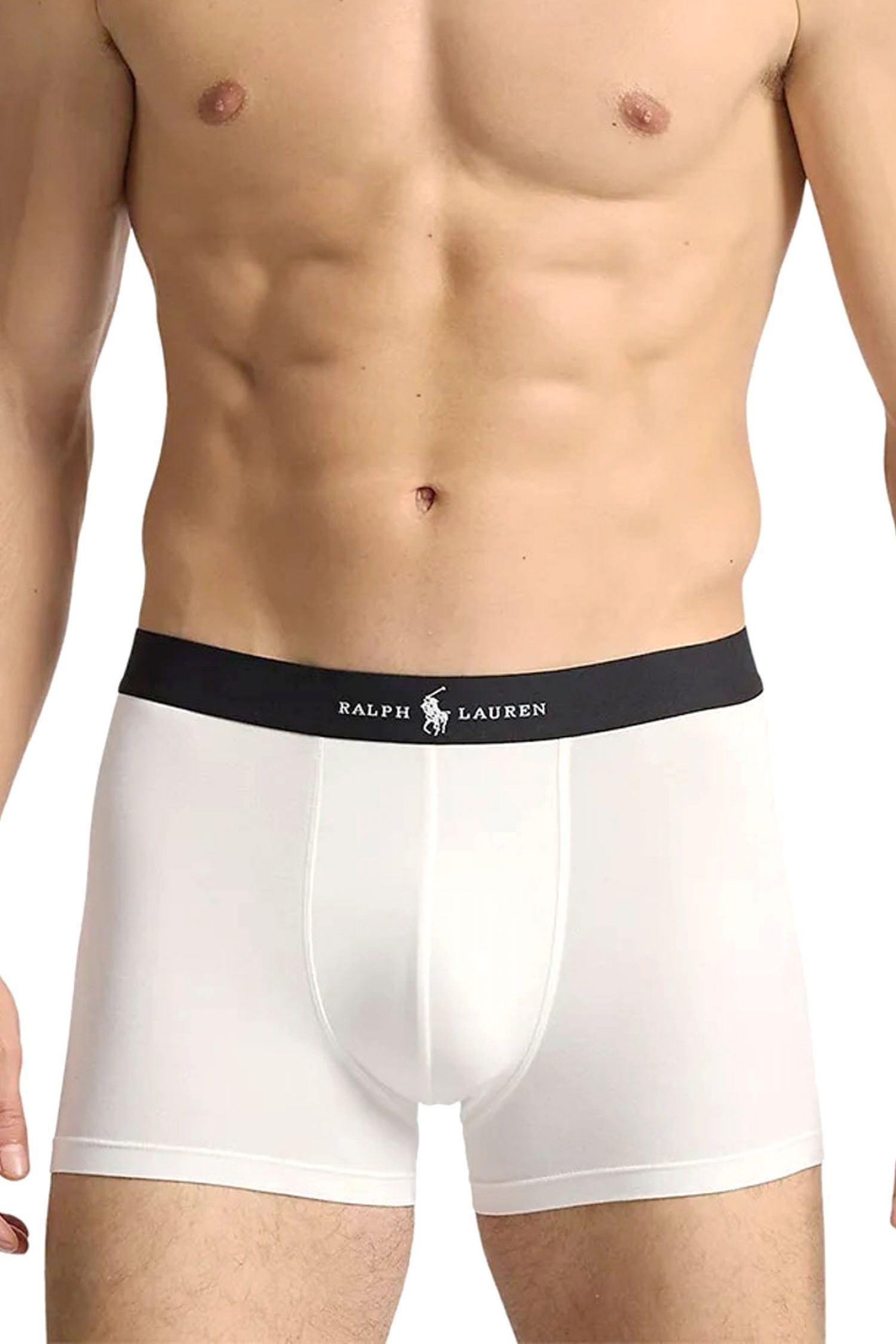 RALPH LAUREN UNDERWEAR ΕΣΩΡΟΥΧΟ ΣΕΤ 3PACK PREMIUM MODAL TRUNKS ΜΑΥΡΟ-ΜΠΕΖ-ΛΕΥΚΟ