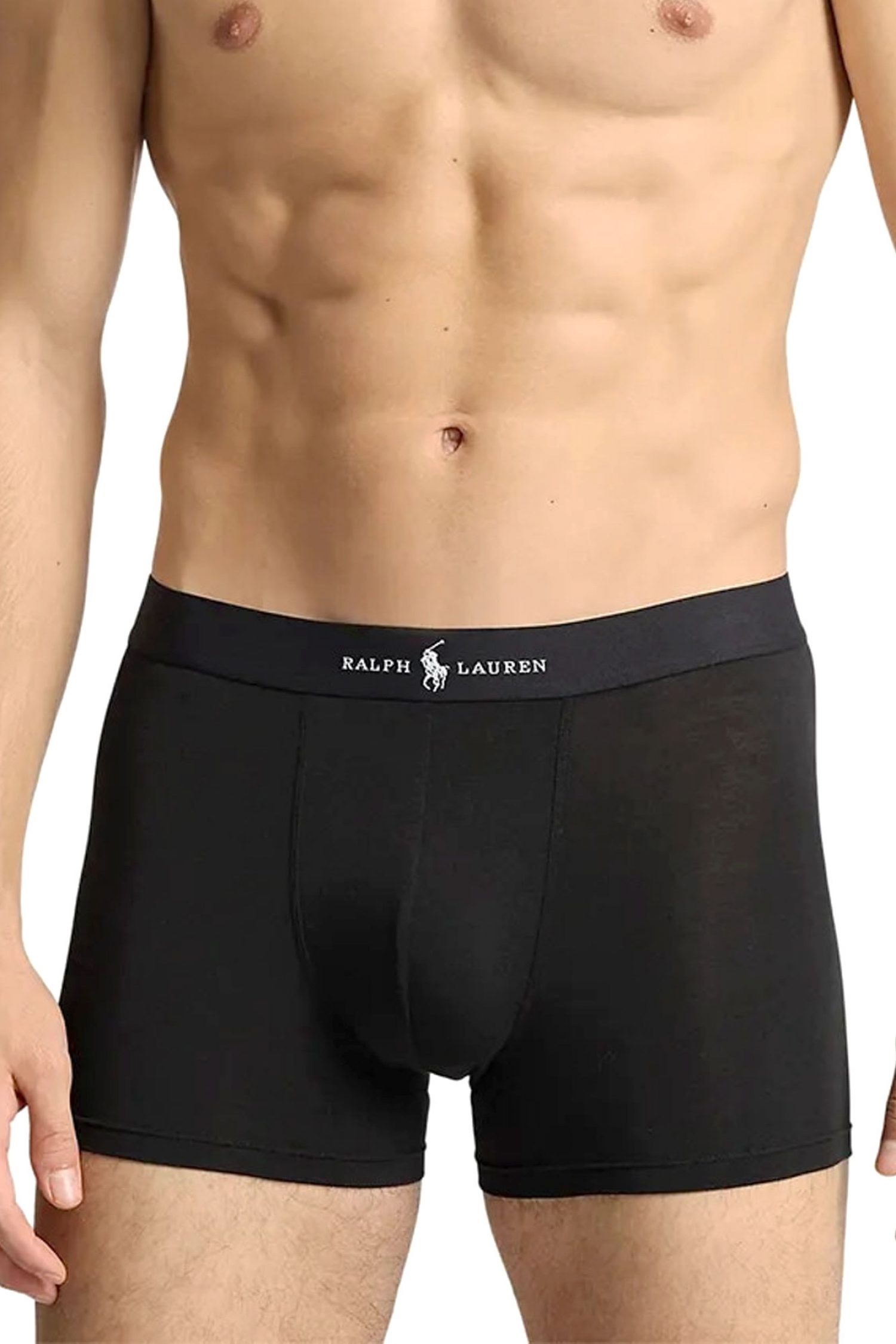 RALPH LAUREN UNDERWEAR ΕΣΩΡΟΥΧΟ ΣΕΤ 3PACK PREMIUM MODAL TRUNKS ΜΑΥΡΟ-ΜΠΕΖ-ΛΕΥΚΟ