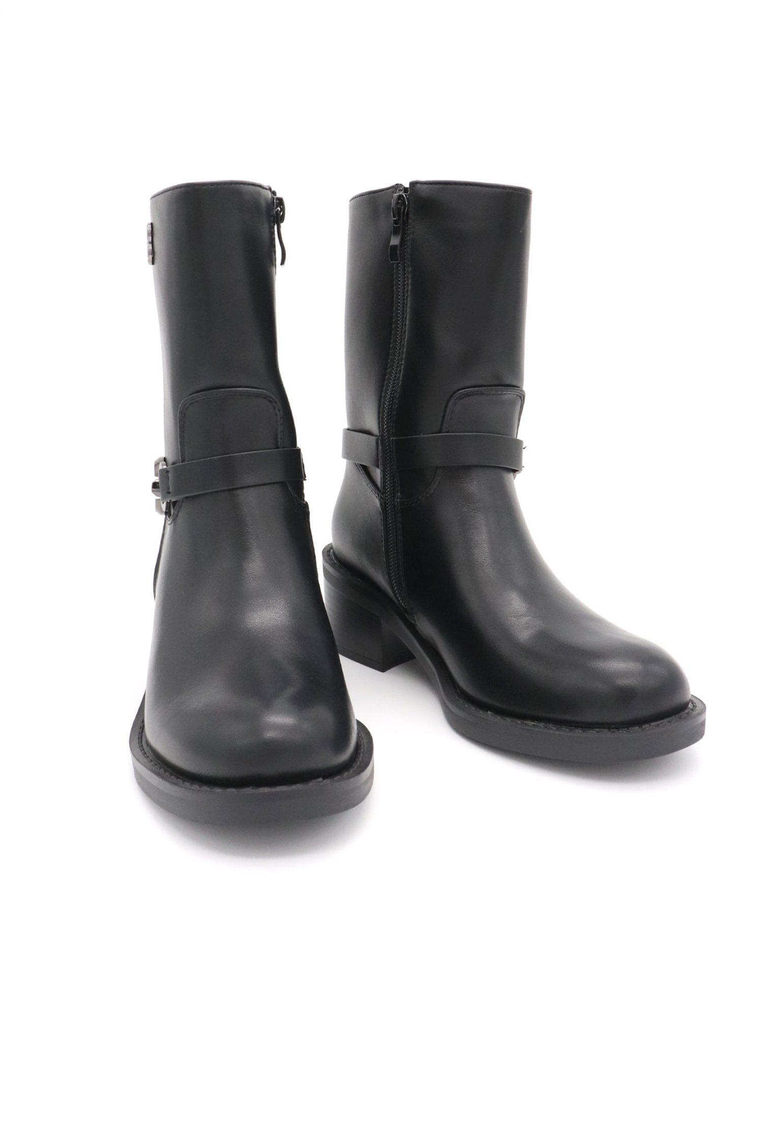 LAURA BIAGIOTTI ΠΑΠΟΥΤΣΙΑ MΠΟΤΑΚΙΑ AΓΚΡΑΦΑ ΦΕΡΜΟΥΑΡ LOGO ΜΑΥΡΟ φωτογραφία