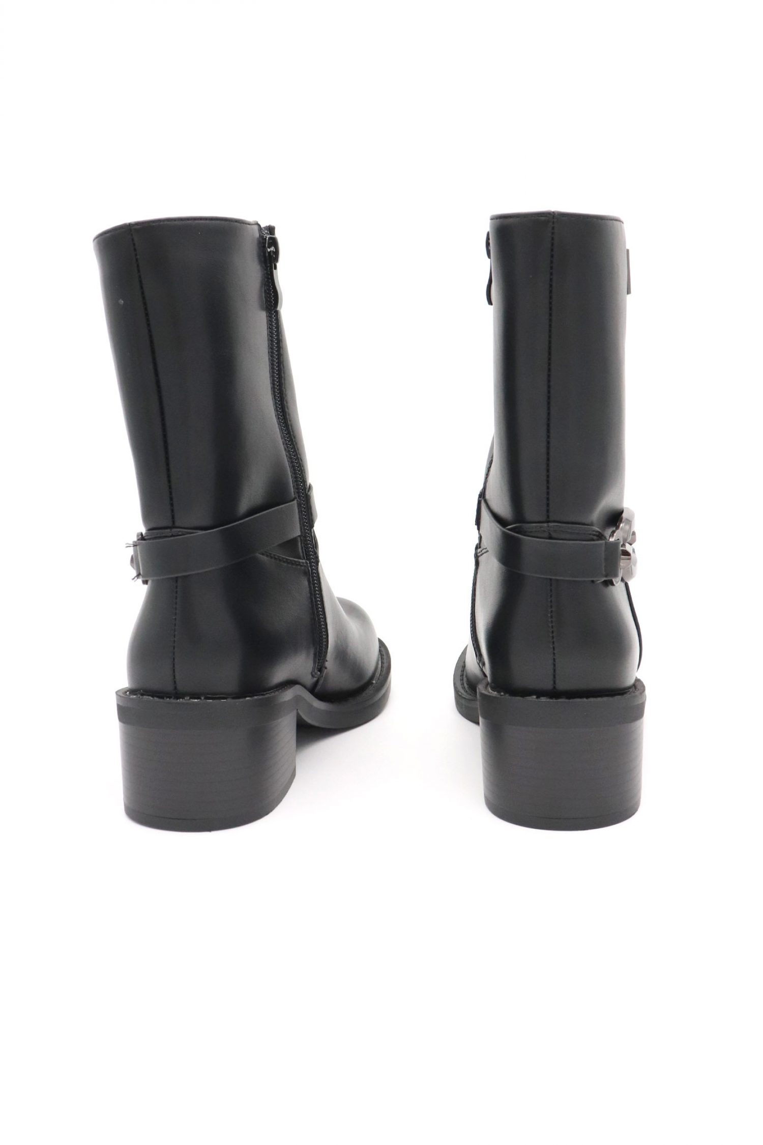 LAURA BIAGIOTTI ΠΑΠΟΥΤΣΙΑ MΠΟΤΑΚΙΑ AΓΚΡΑΦΑ ΦΕΡΜΟΥΑΡ LOGO ΜΑΥΡΟ φωτογραφία