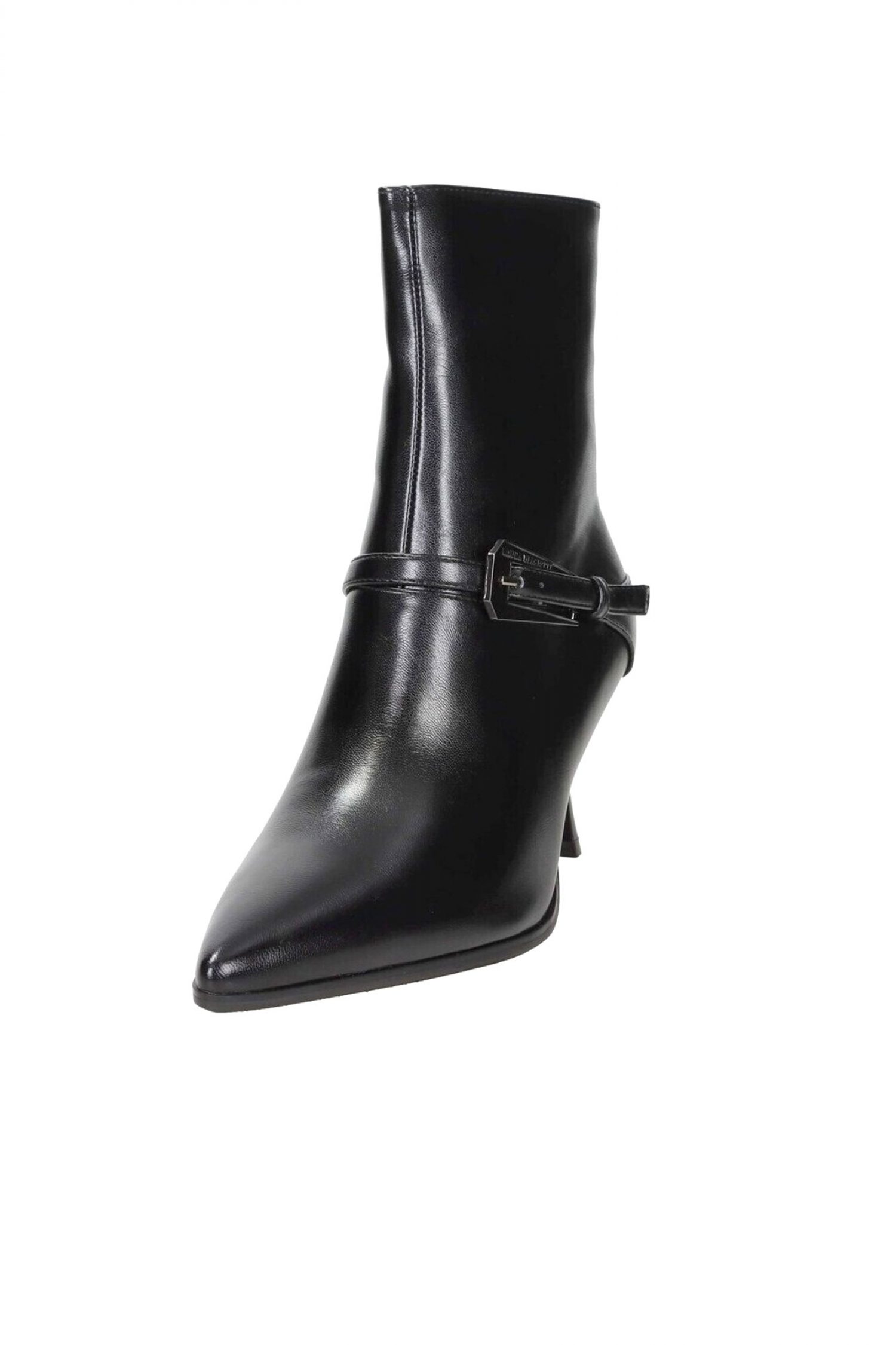 LAURA BIAGIOTTI ΠΑΠΟΥΤΣΙΑ MΠΟΤΑΚΙΑ ΦΕΡΜΟΥΑΡ ΛΟΥΡΑΚΙ LOGO MAYΡΟ