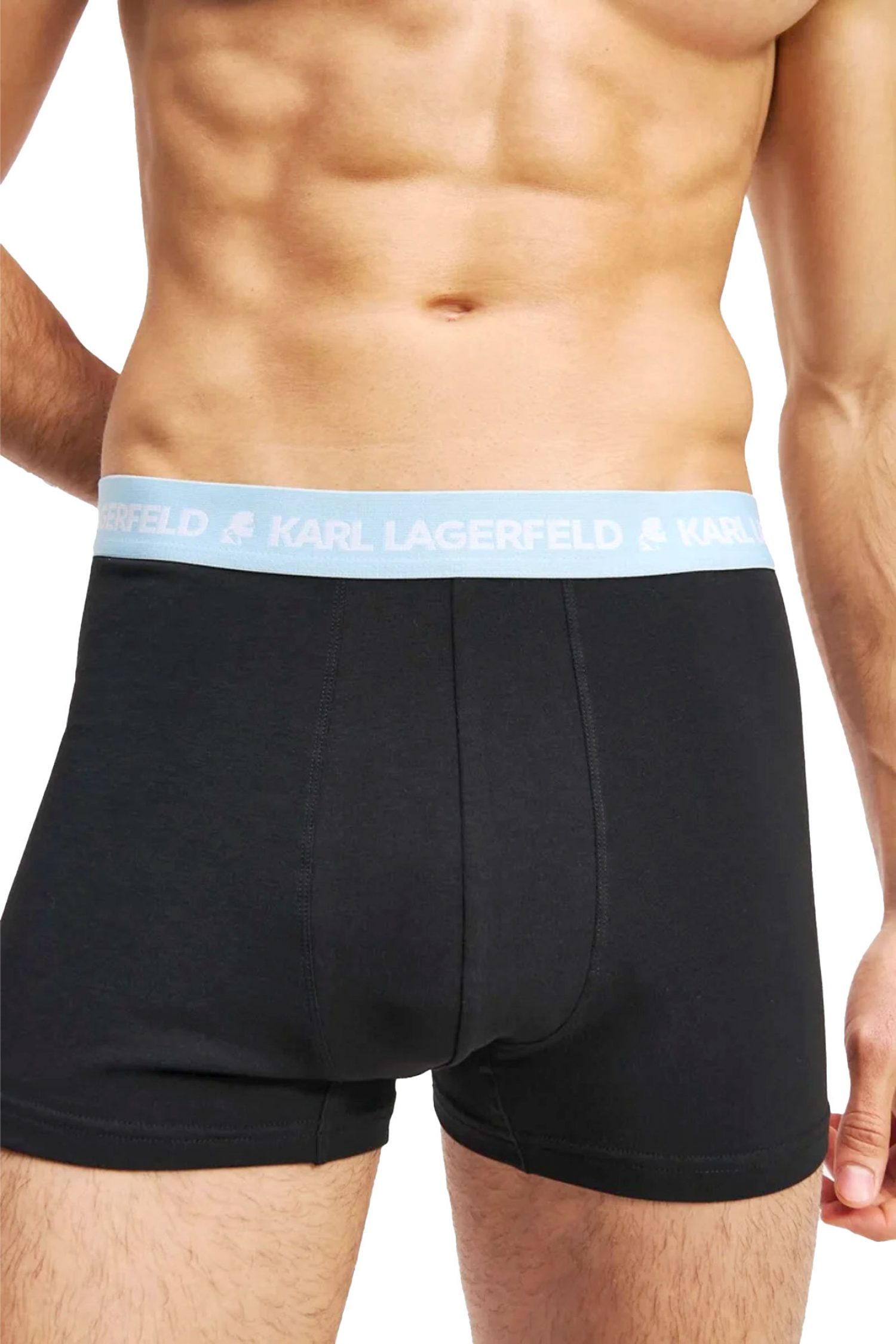 KARL LAGERFELD ΕΣΩΡΟΥΧΑ 3PACK TRUNK COLOURBRAND ΜΠΛΕ